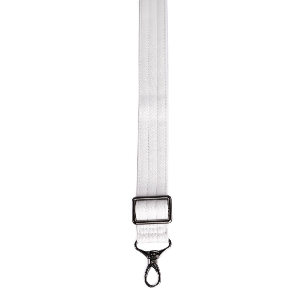 Adjustable Webbed Satin Luxe VL Bag Strap - 1.25