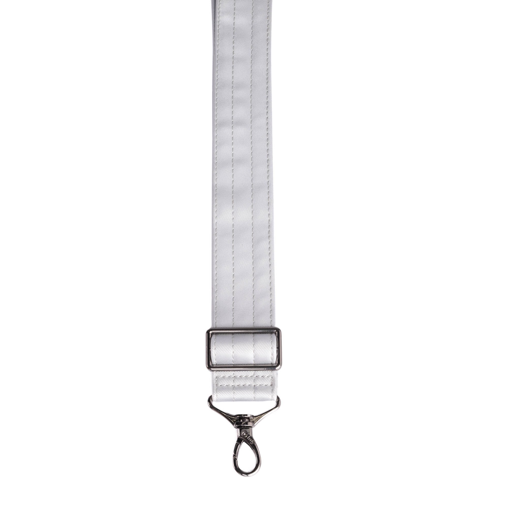 Adjustable Webbed Satin Luxe VL Bag Strap - 1.5