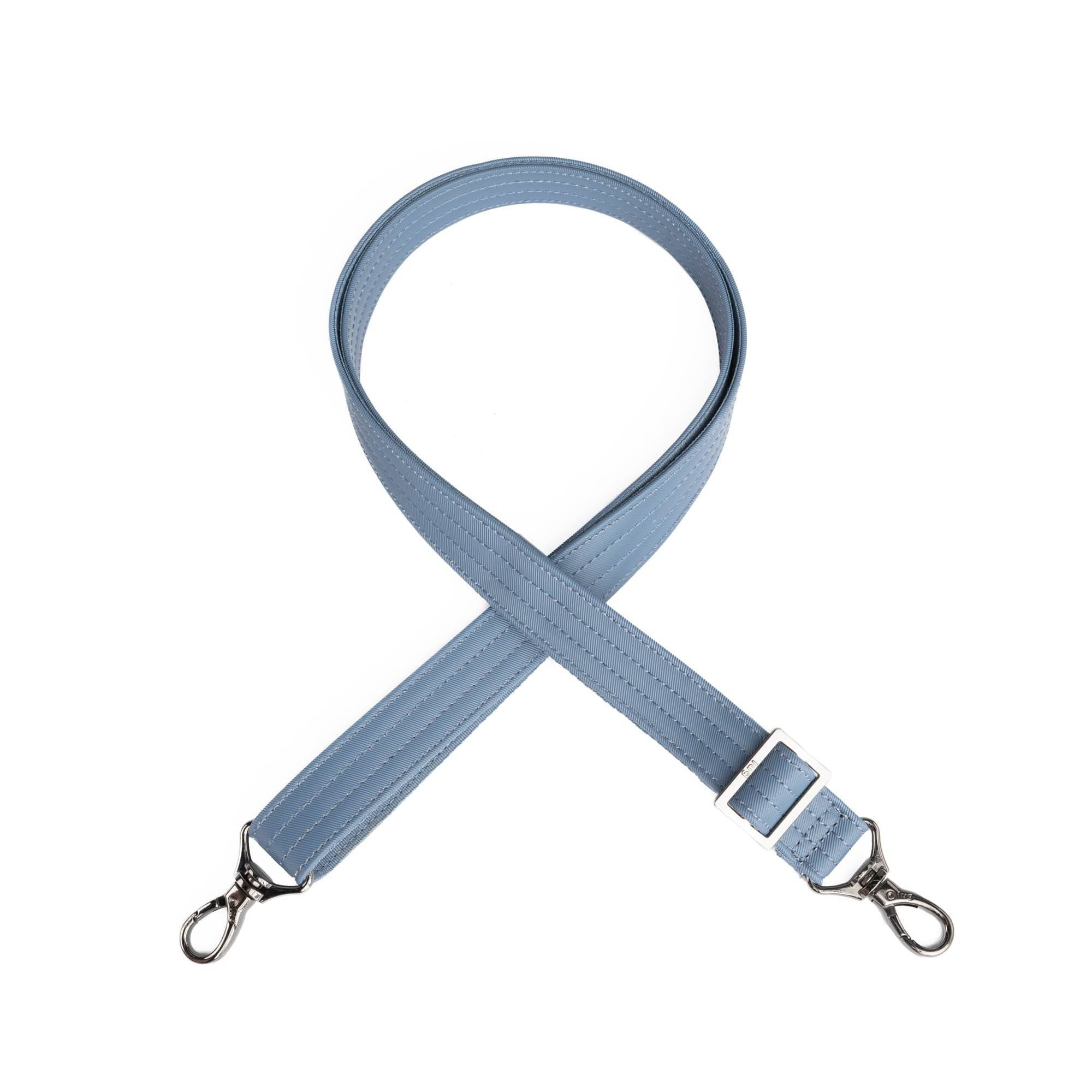 Adjustable Webbed Satin Luxe VL Bag Strap - 1