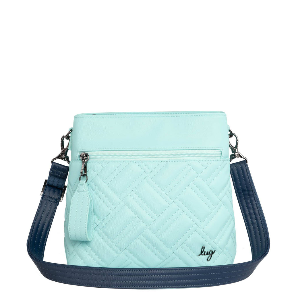 Adjustable Webbed Satin Luxe VL Bag Strap - 1