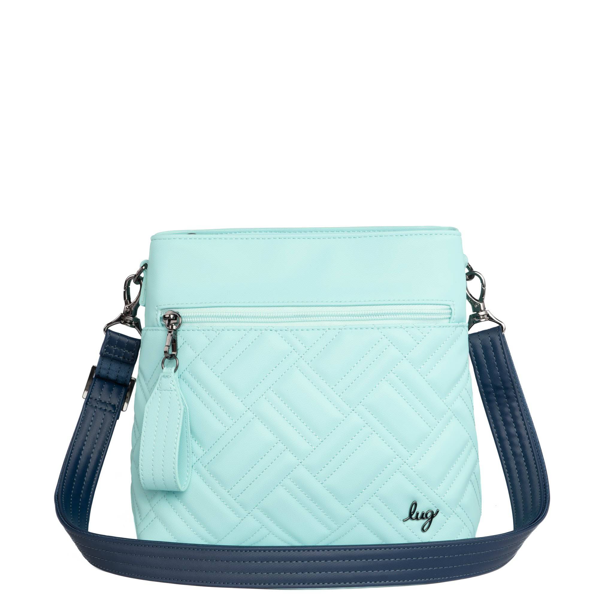 Adjustable Webbed Satin Luxe VL Bag Strap - 1