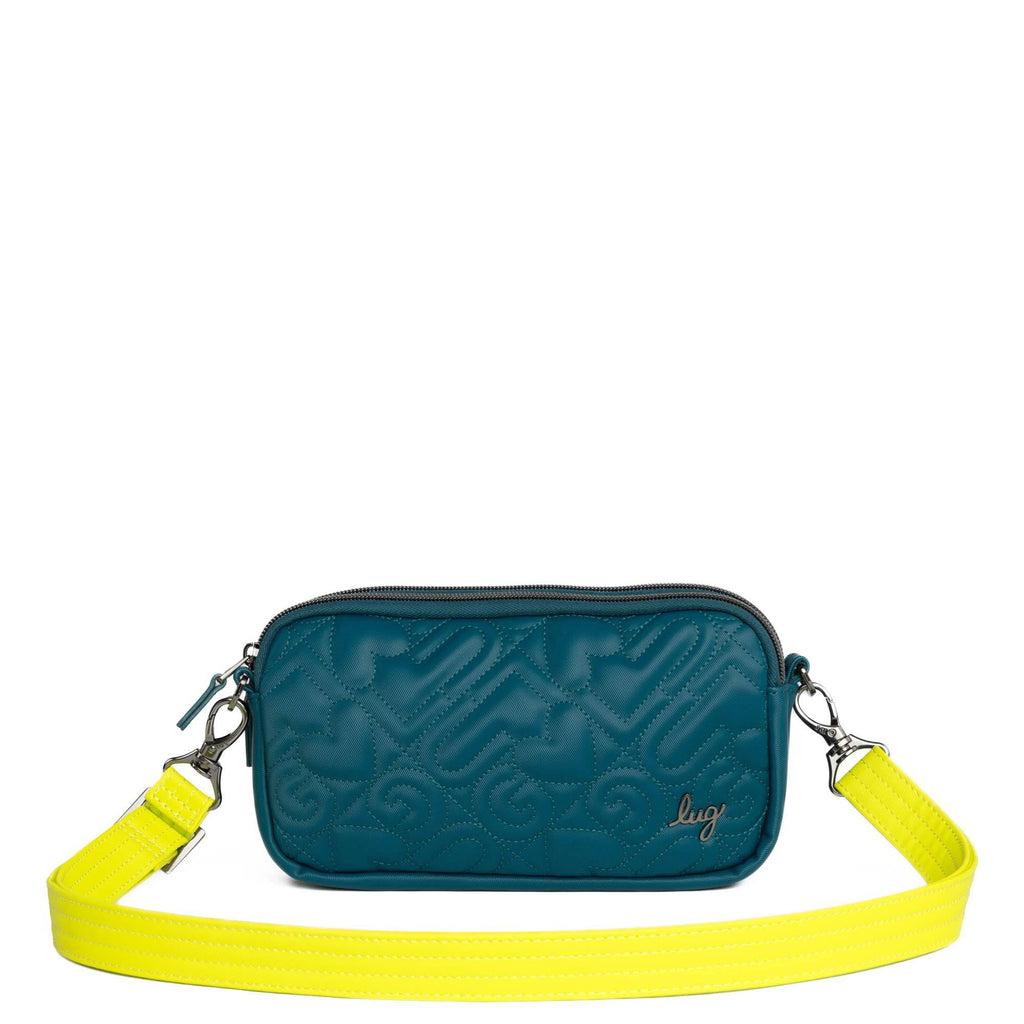 Adjustable Webbed Satin Luxe VL Bag Strap - 1