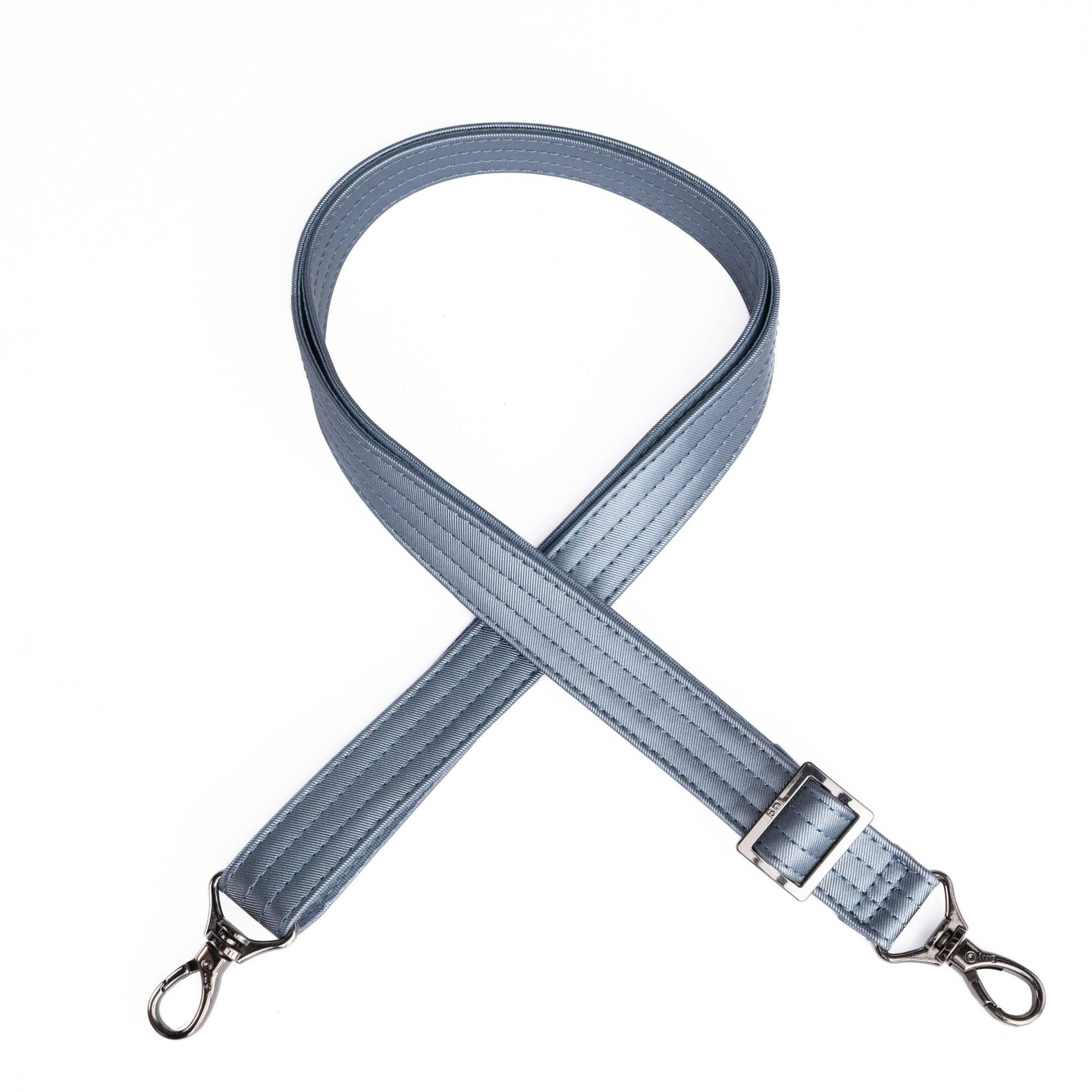 Adjustable Webbed Satin Luxe VL Bag Strap - 1