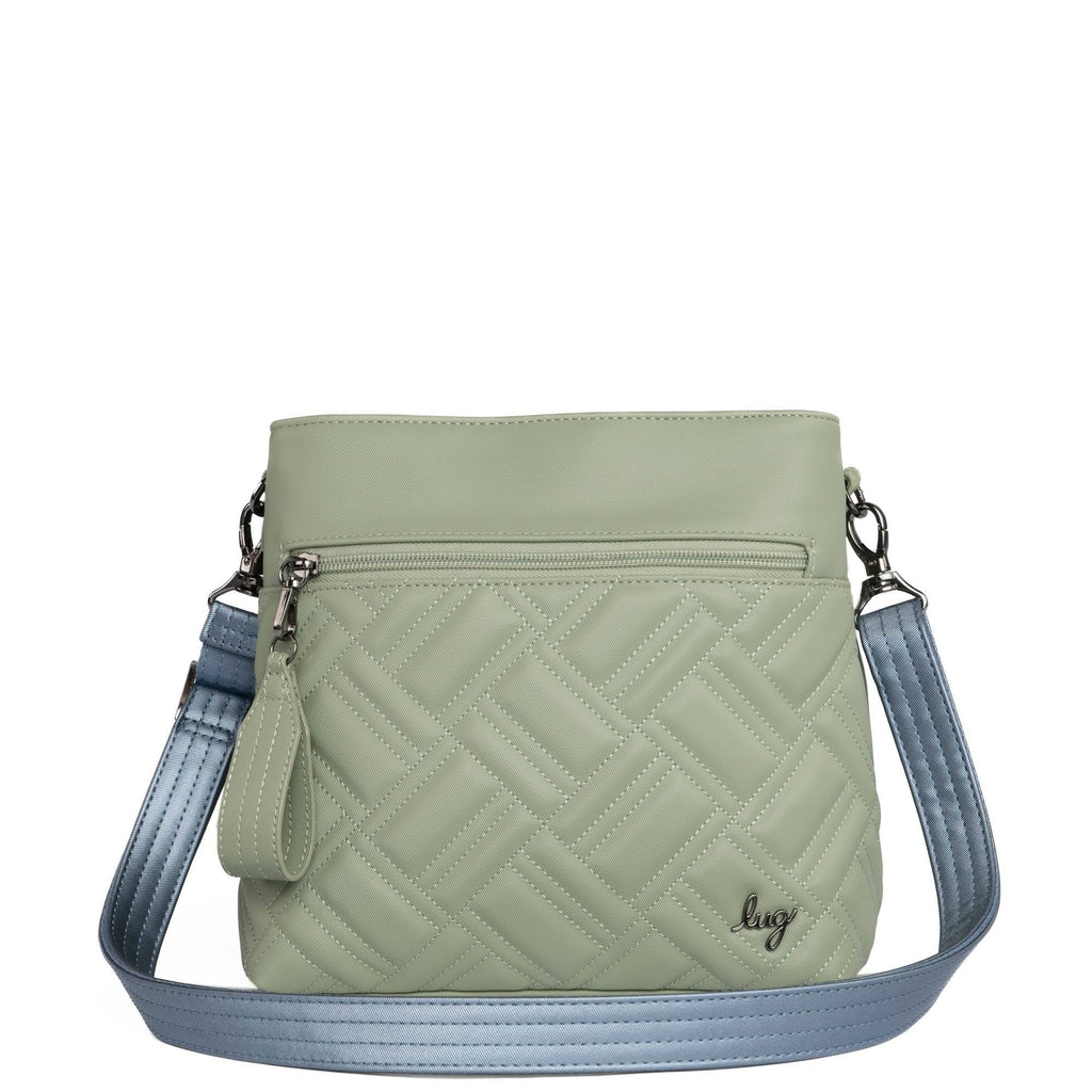 Adjustable Webbed Satin Luxe VL Bag Strap - 1