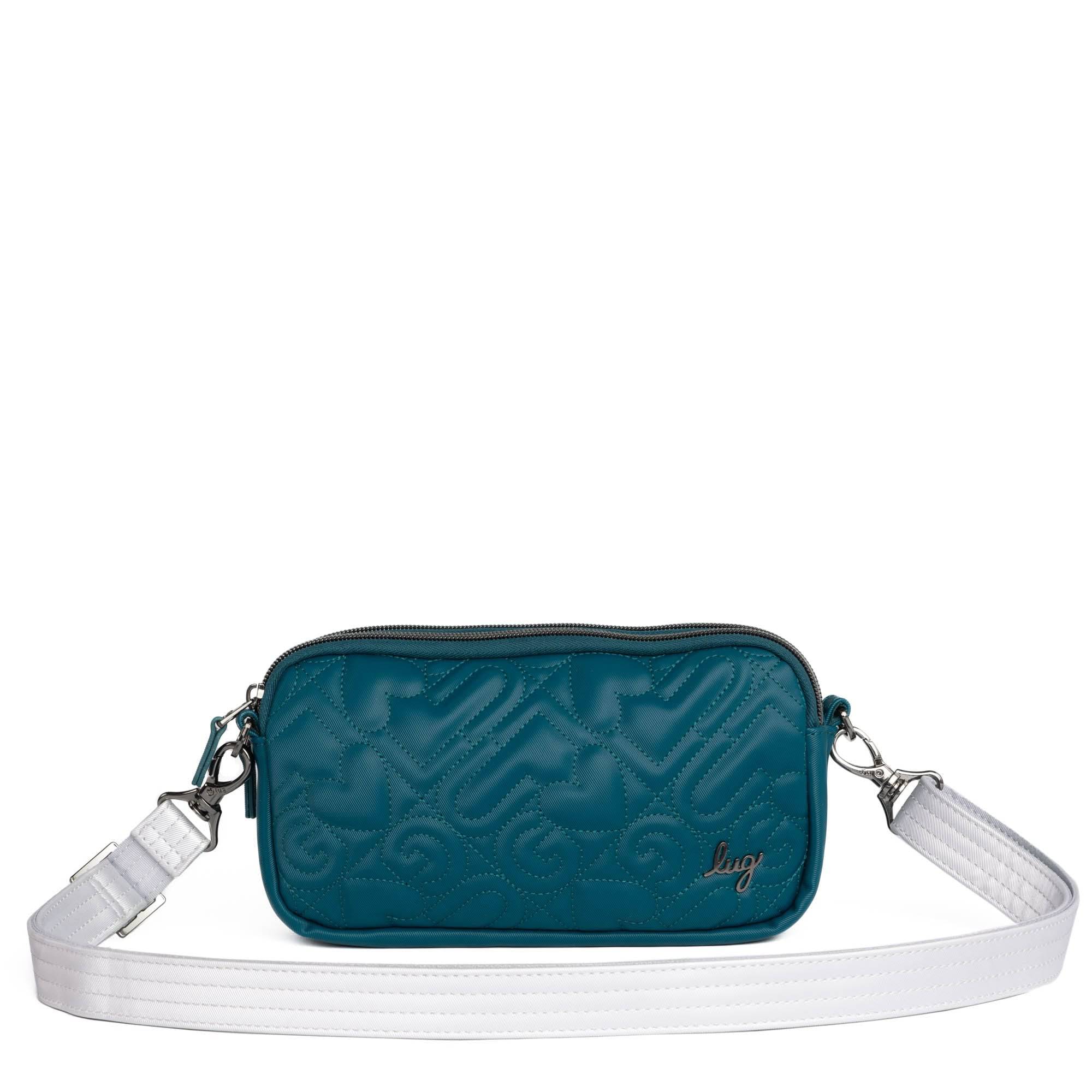 Adjustable Webbed Satin Luxe VL Bag Strap - 1