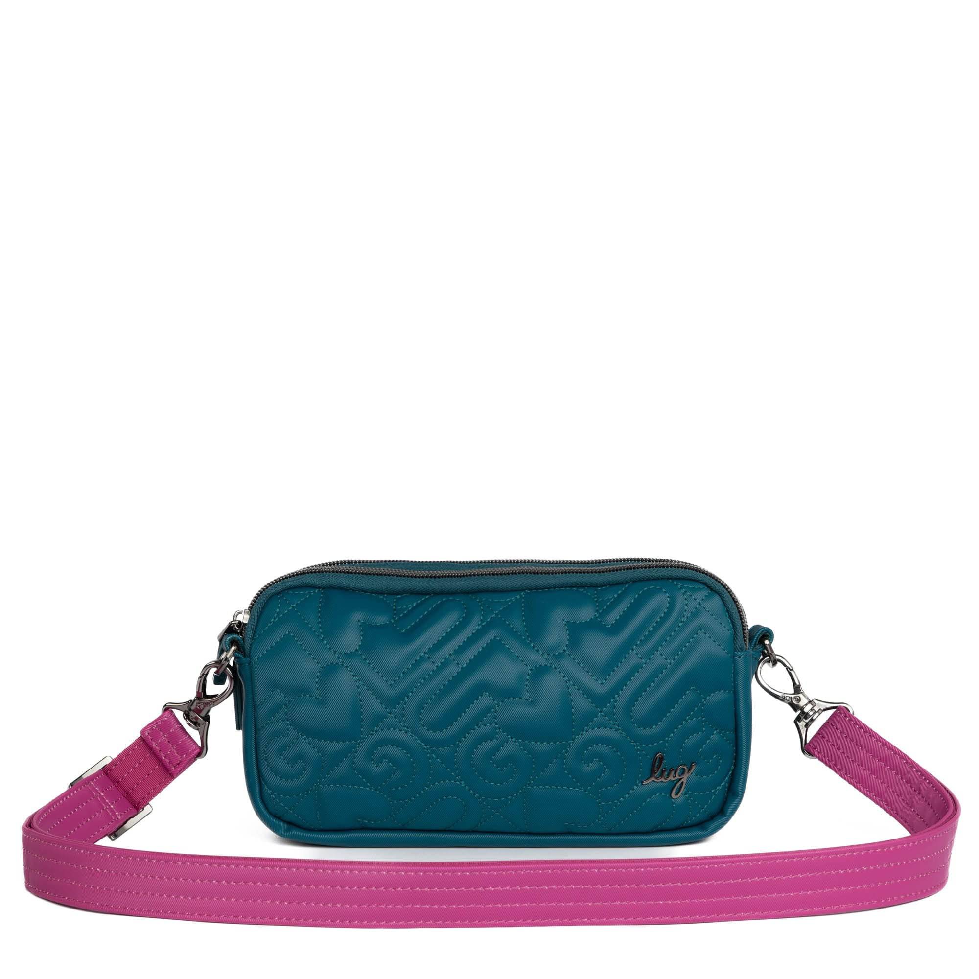 Adjustable Webbed Satin Luxe VL Bag Strap - 1