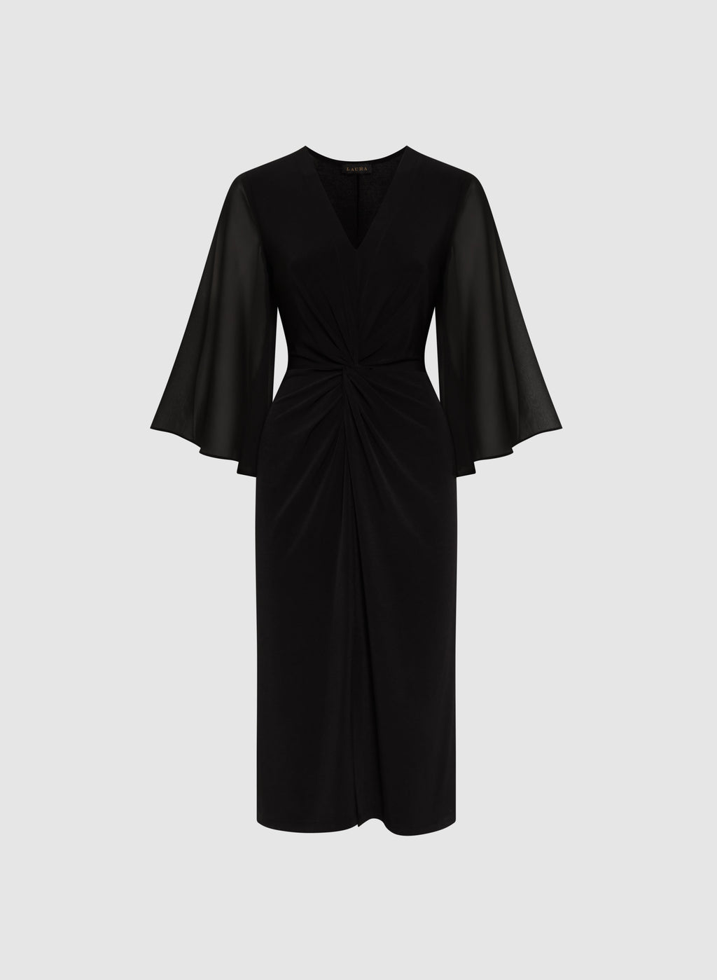 Chiffon Sleeve Dress