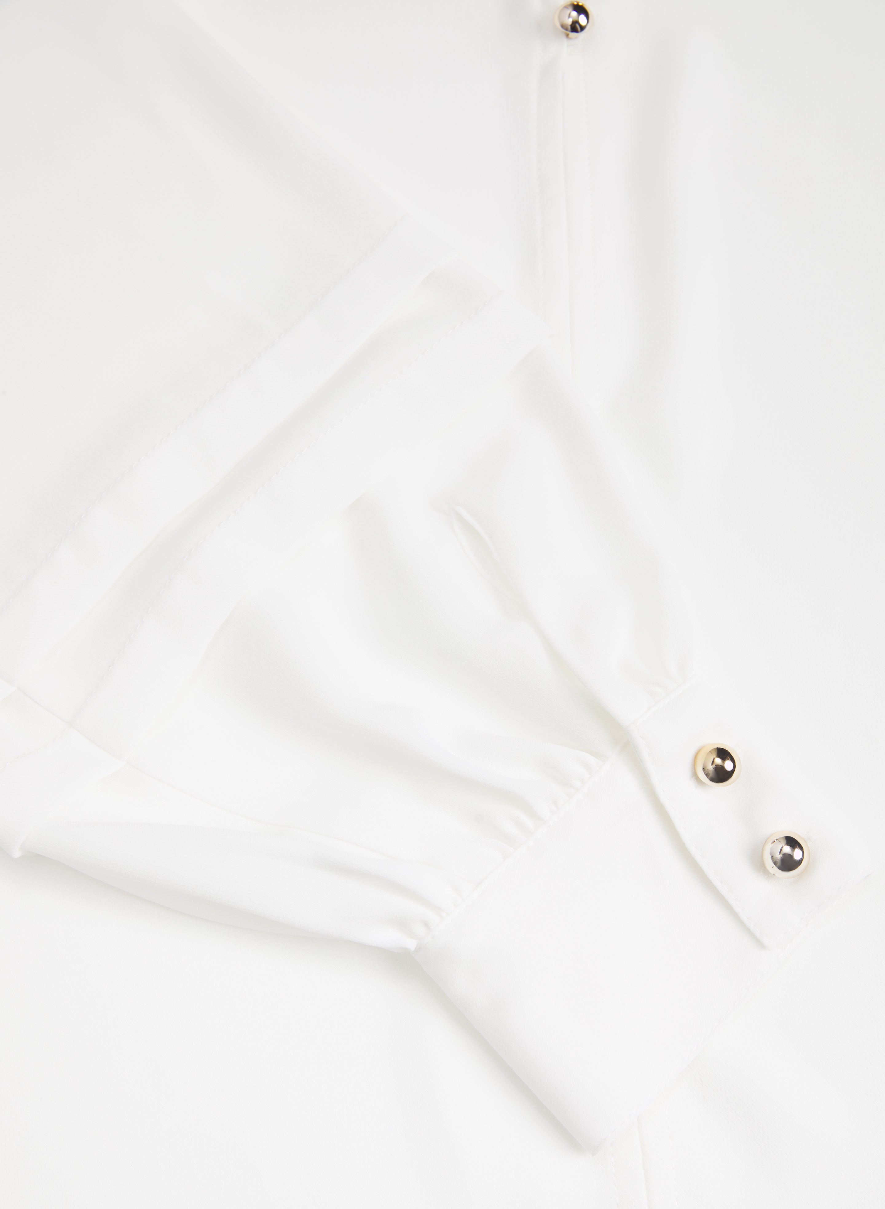 Button Detail Blouse