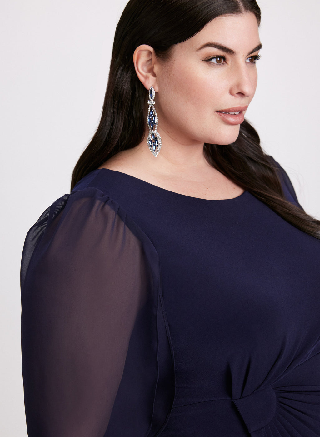 Chiffon Sleeve Dress