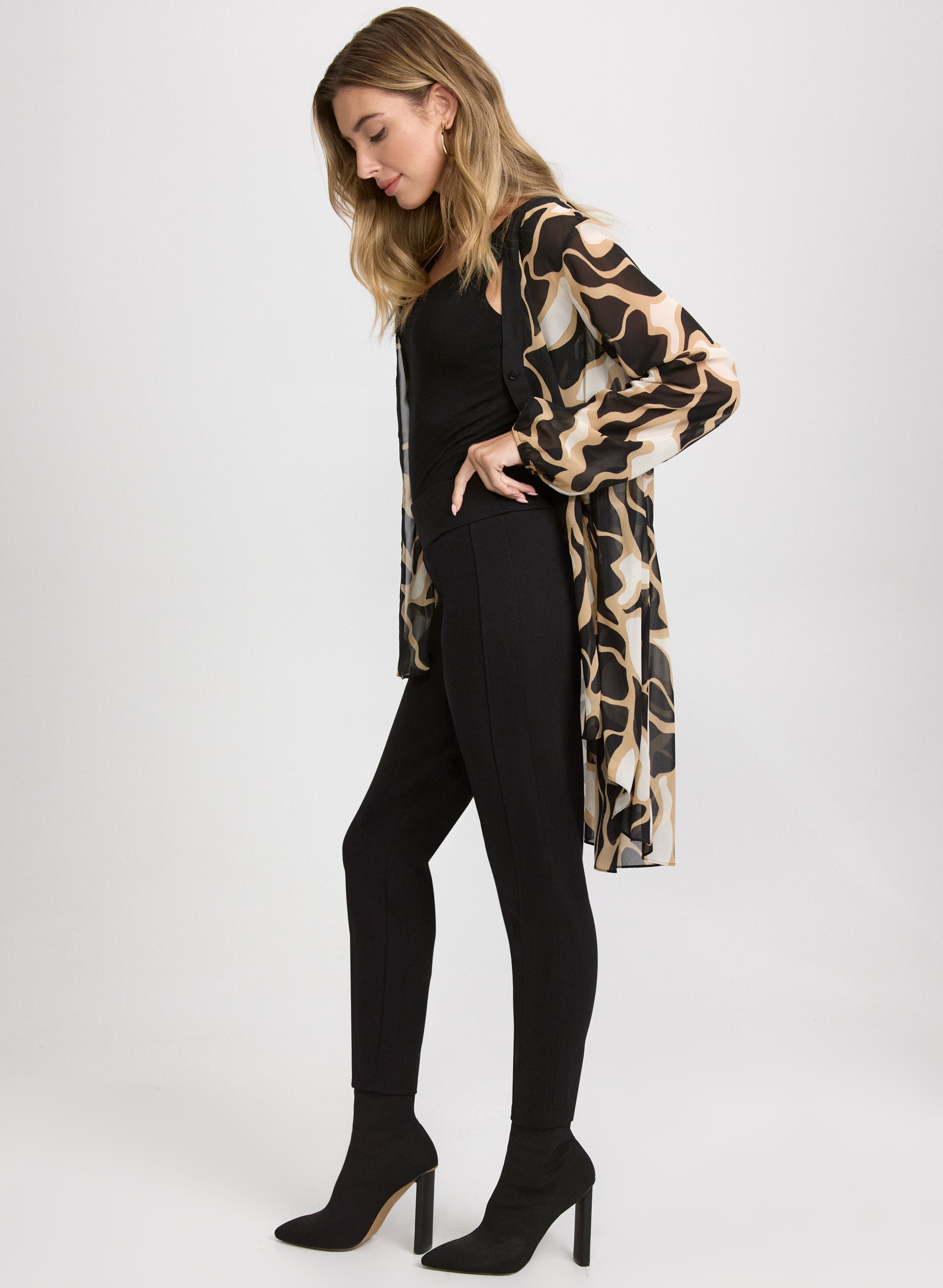 Chloe Lateral Band Leggings