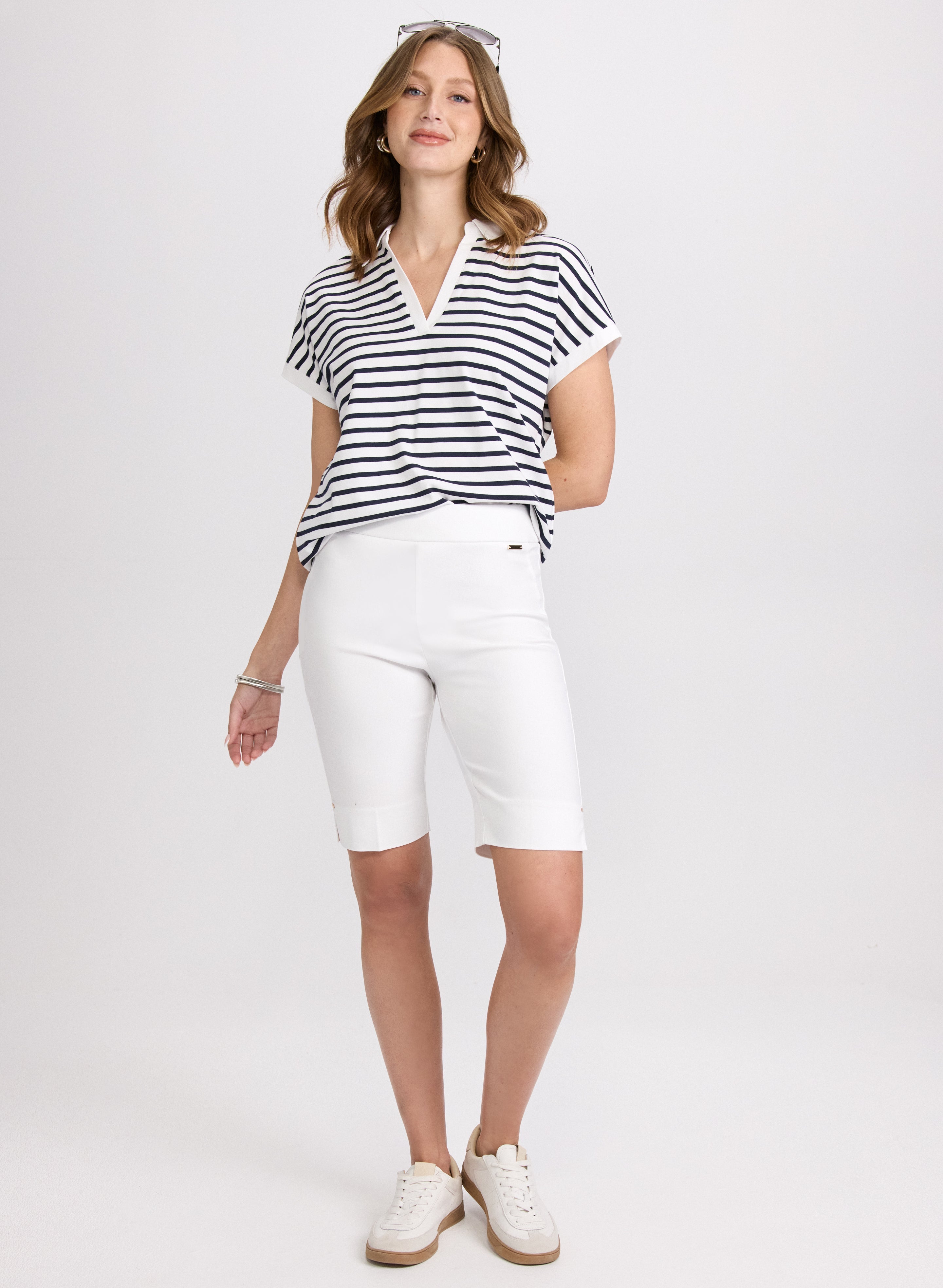 Bengaline Pull-On Shorts