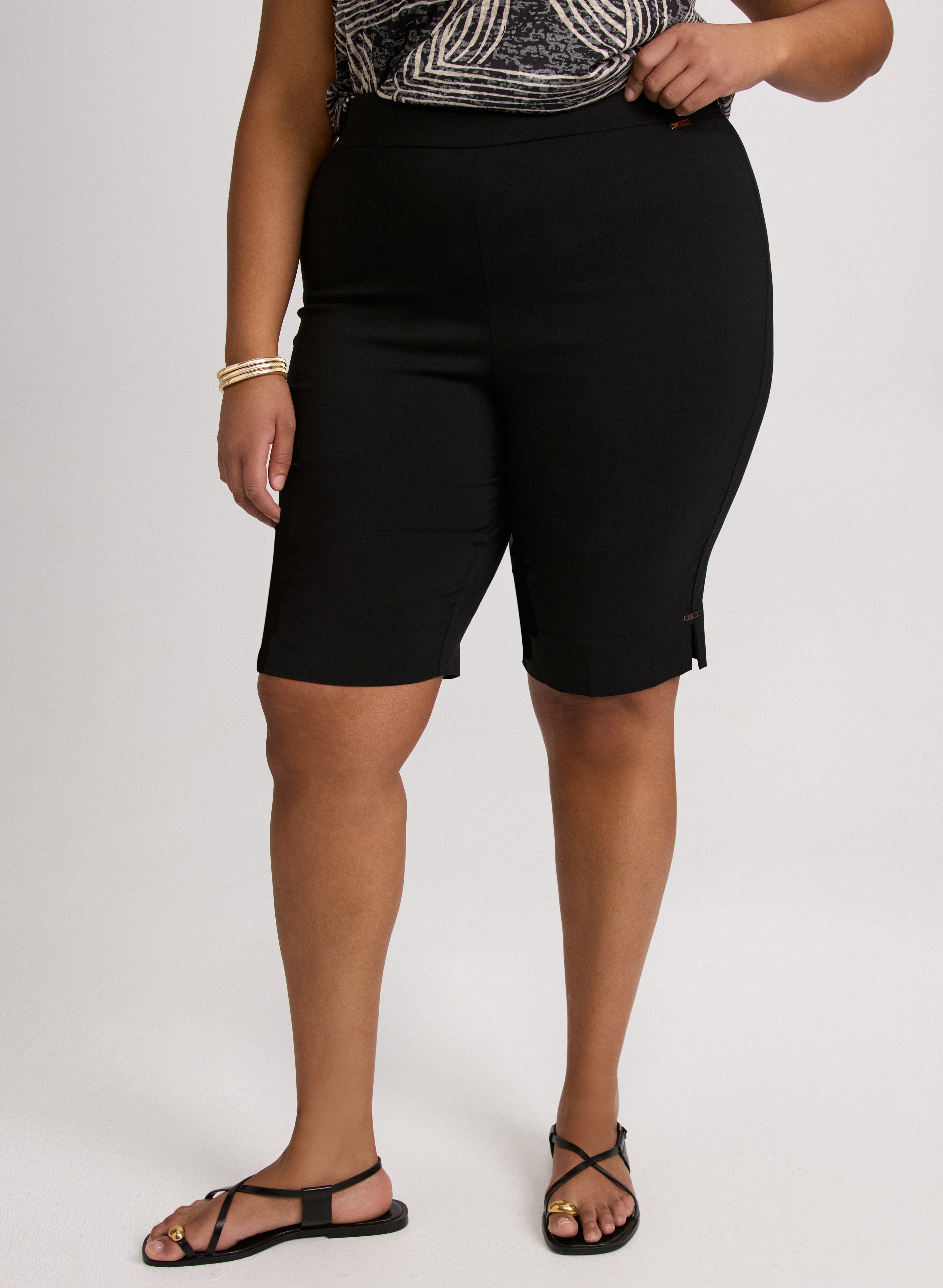 Bengaline Pull-On Shorts