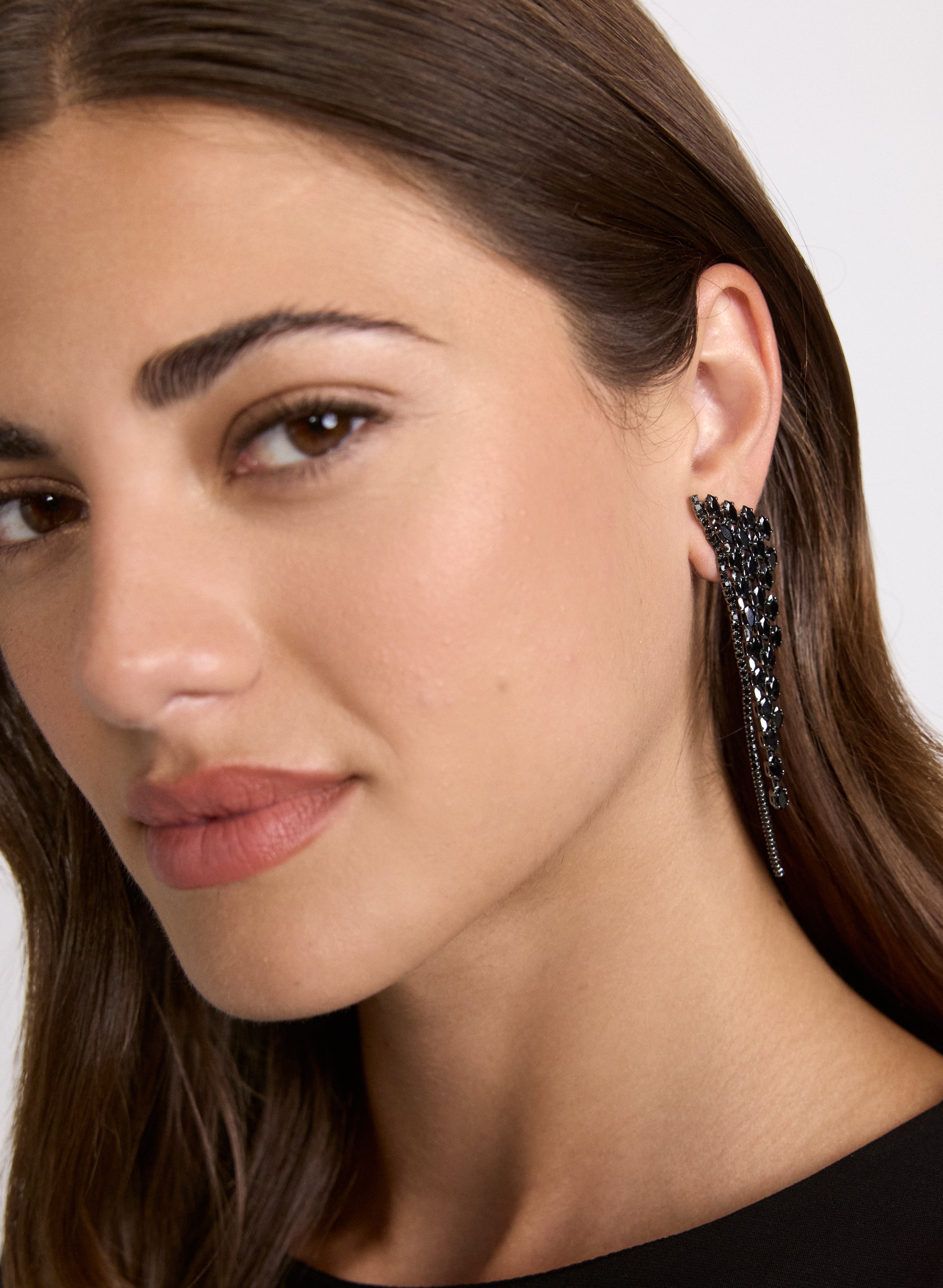 Crystal Cascade Earrings