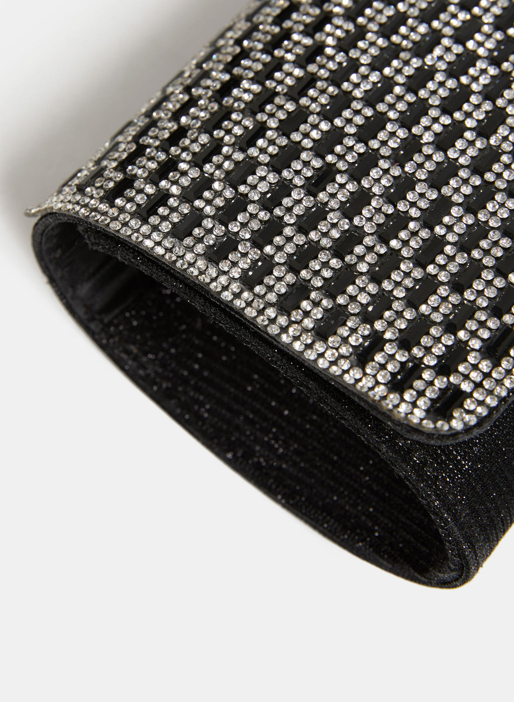 Crystal Detail Rectangular Clutch