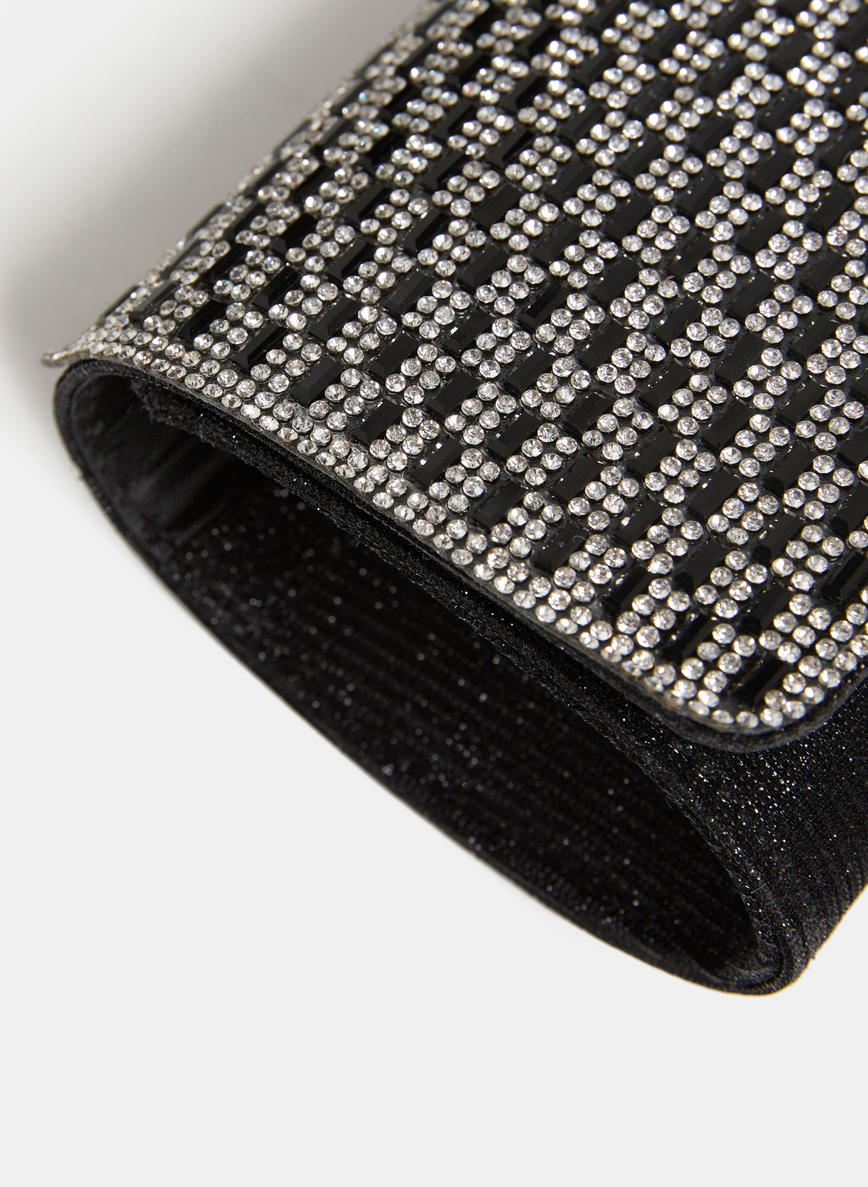 Crystal Detail Rectangular Clutch