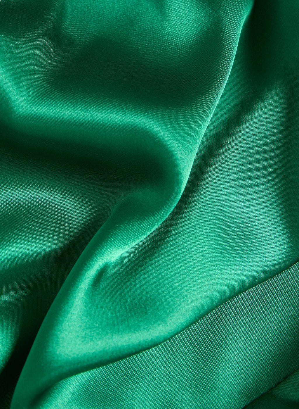 Cowl Back Satin Dress