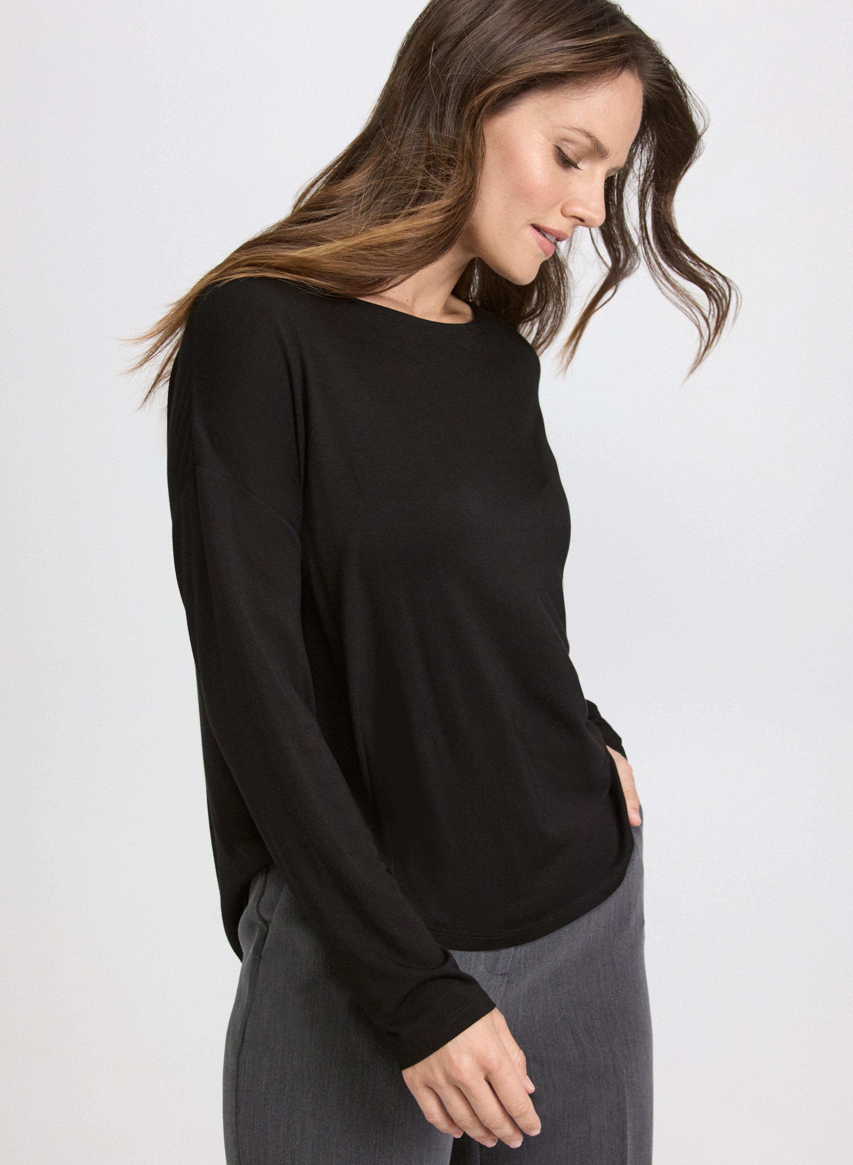 Boat Neck Top