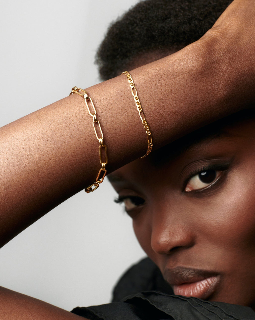 Aegis Chain Bracelet | 18k Gold Plated