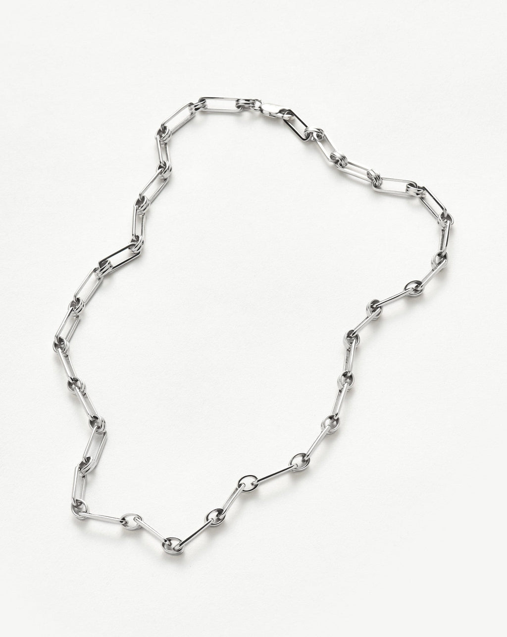 Aegis Chain Necklace | Silver Plated