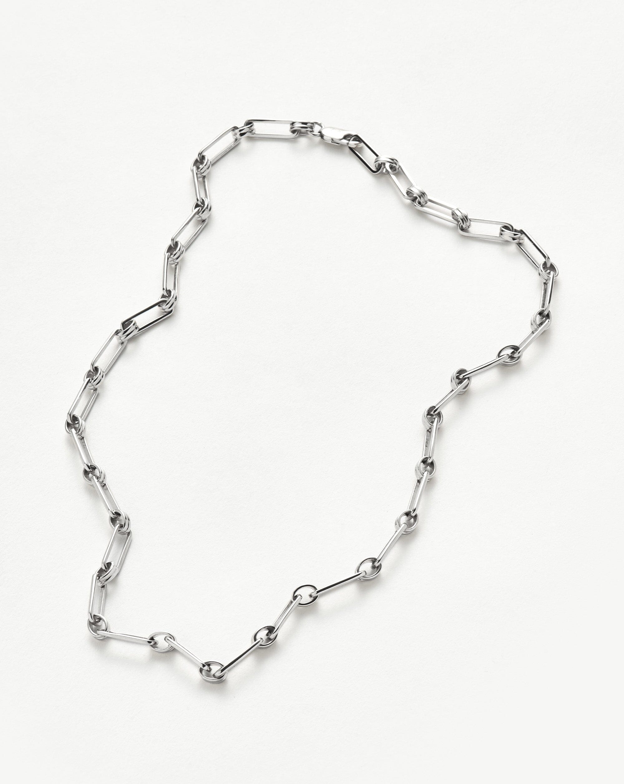 Aegis Chain Necklace | Silver Plated