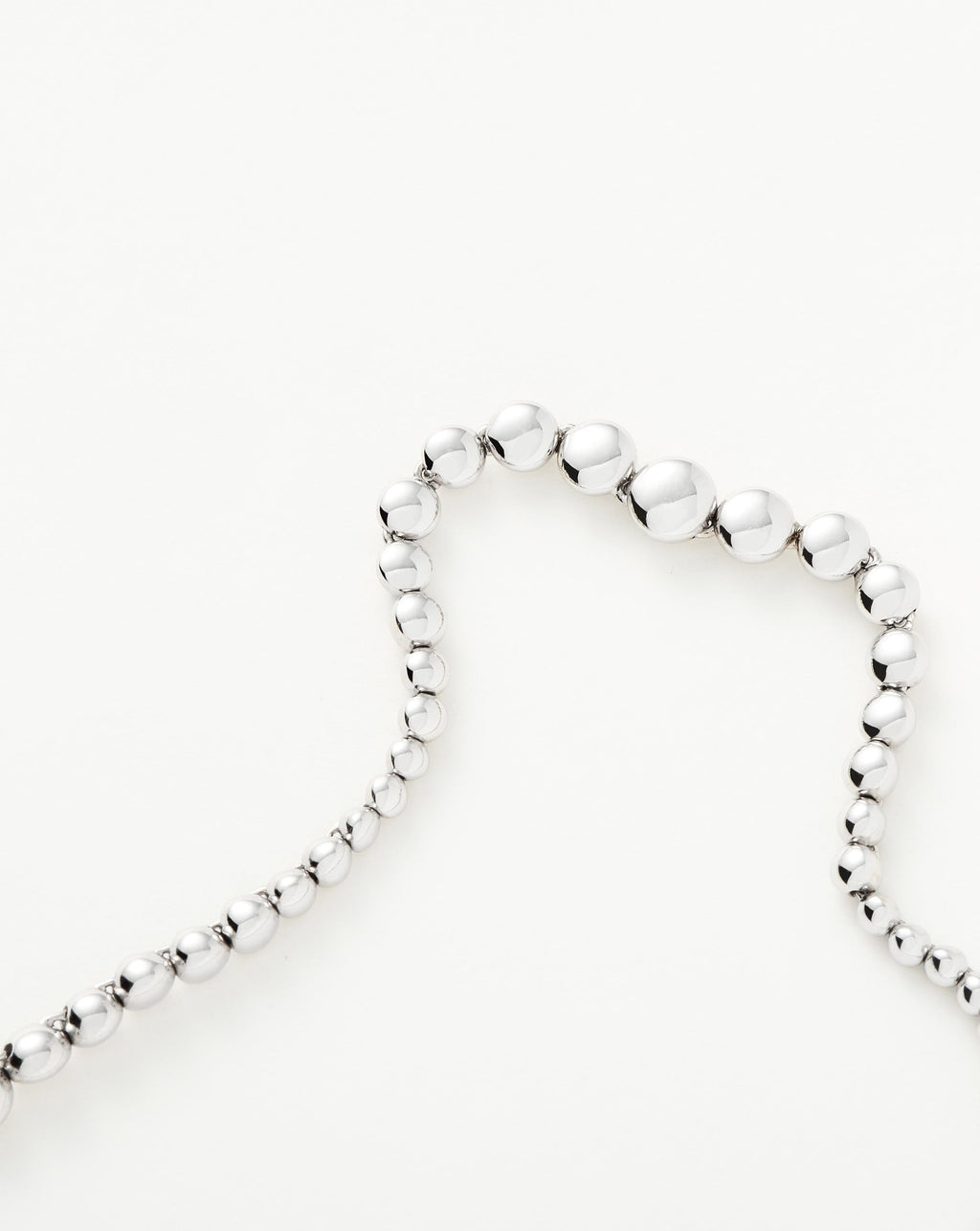Beaded Choker | Sterling Silver