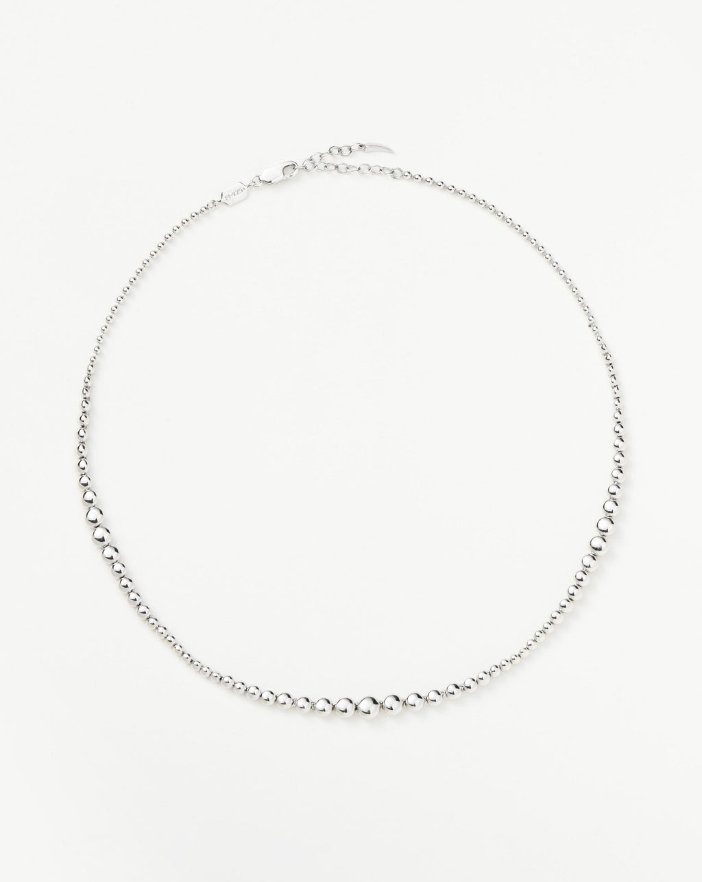 Beaded Choker | Sterling Silver