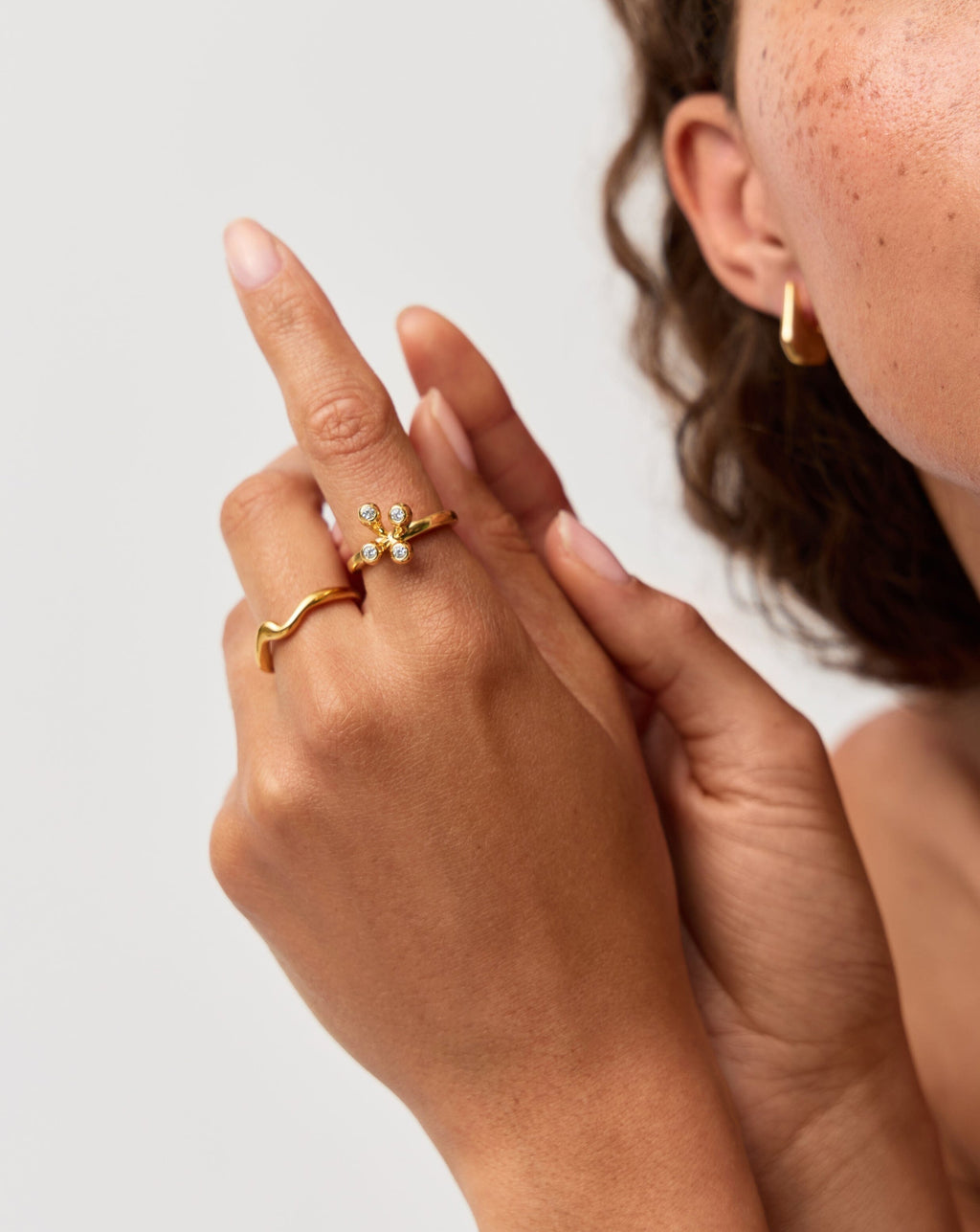 Atom Ring | 18k Gold Vermeil
