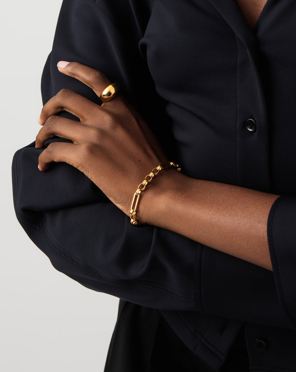 Axiom Chain Bracelet | 18k Gold Plated