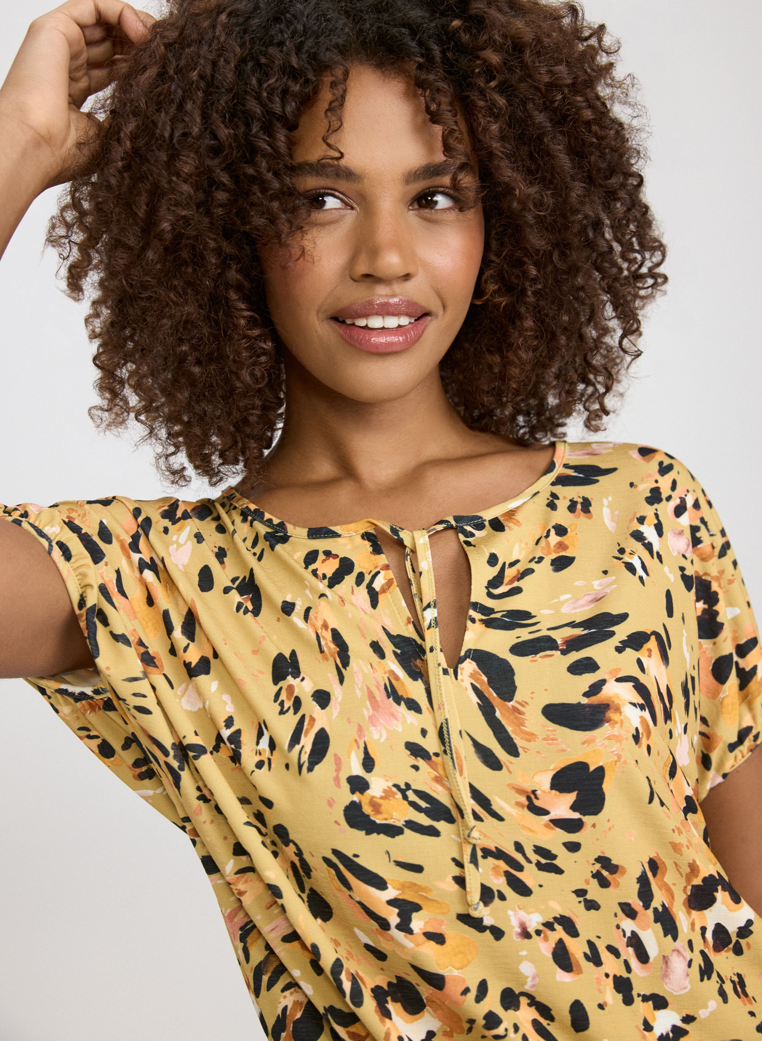 Abstract Print Top