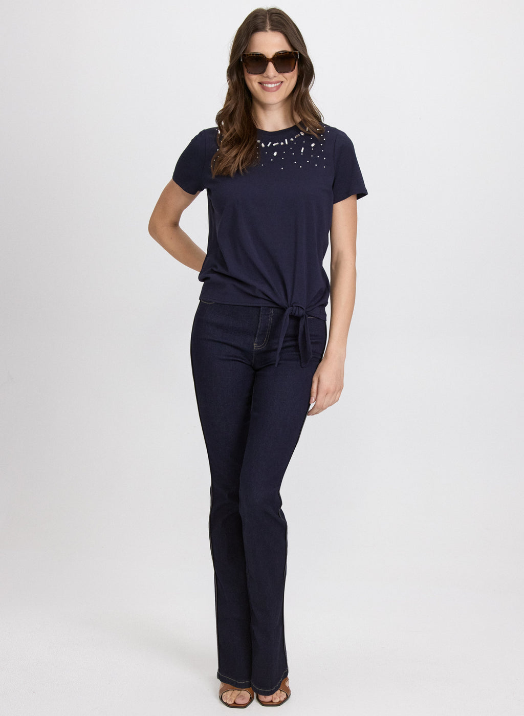 Crystal Trim T-Shirt