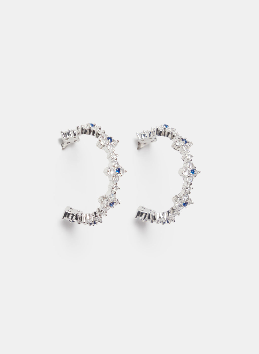 Crystal Hoop Earrings