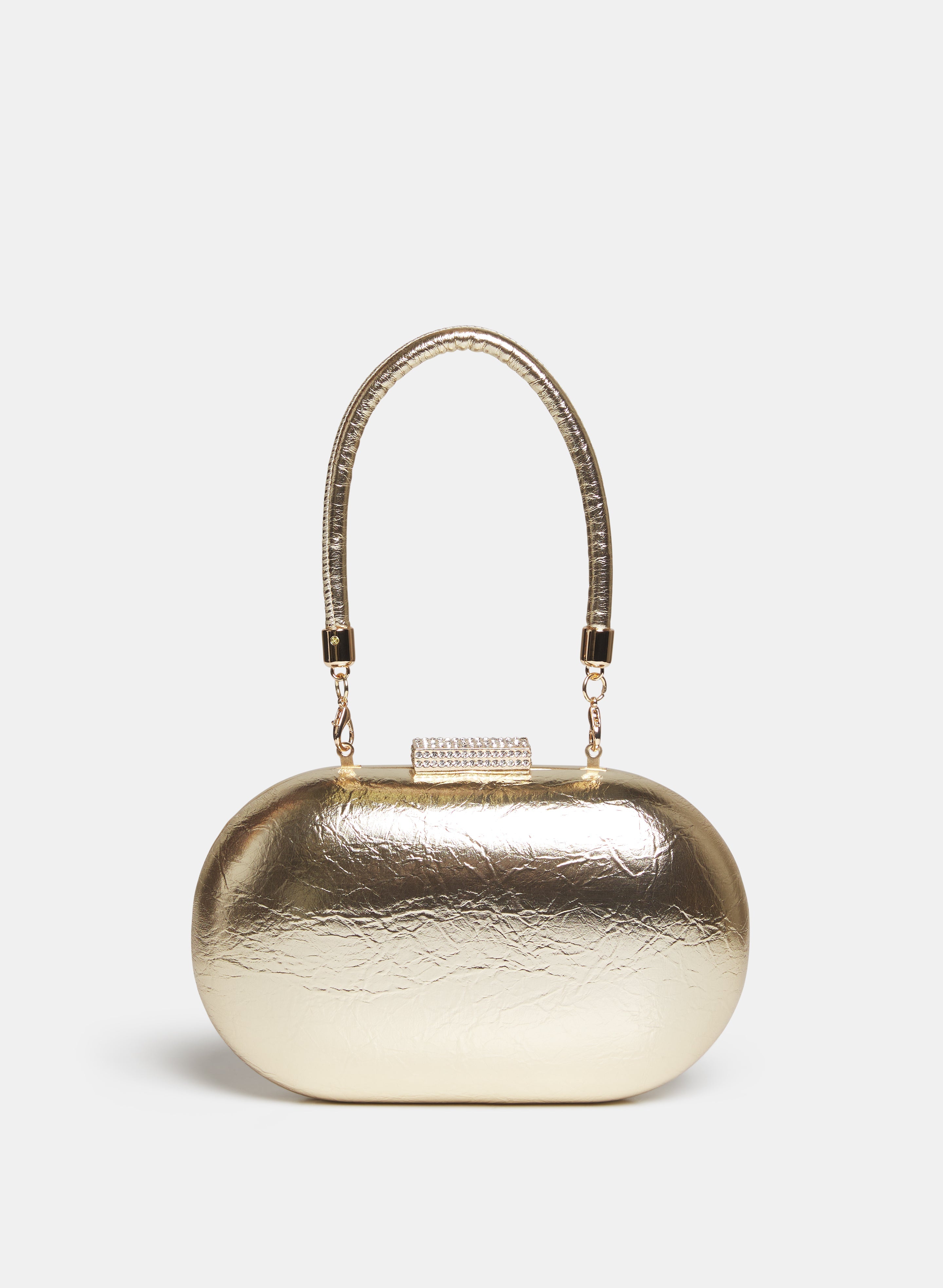 Crinkled Evening Clutch