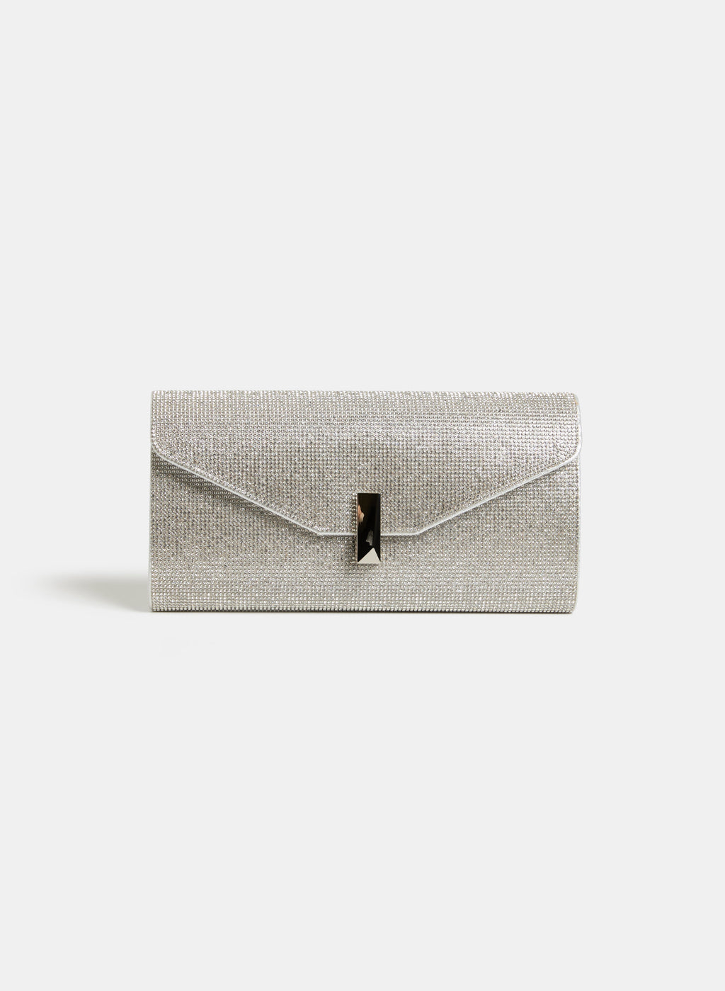 Crystal Rectangular Clutch