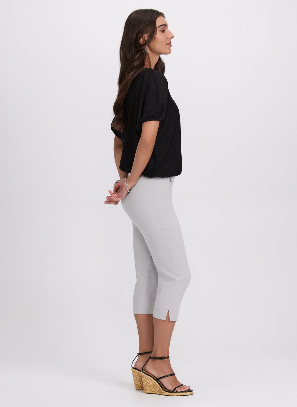 Bengaline Pull-On Capris