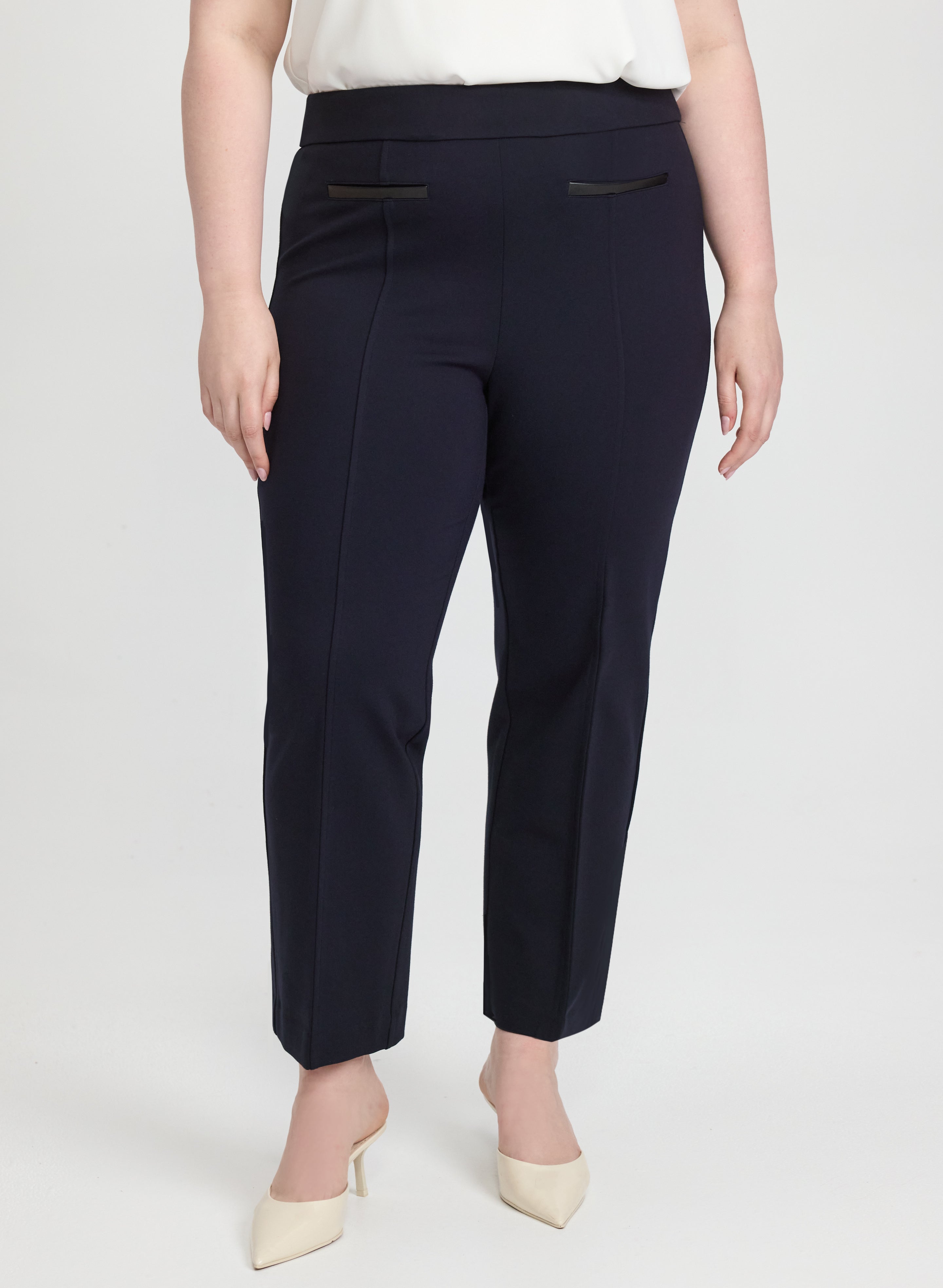 Ava Straight-Leg Pants