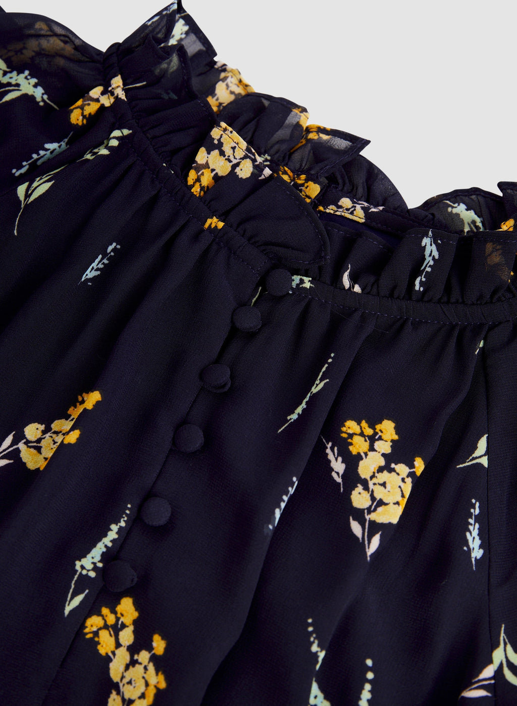 3/4 Sleeve Floral Dress