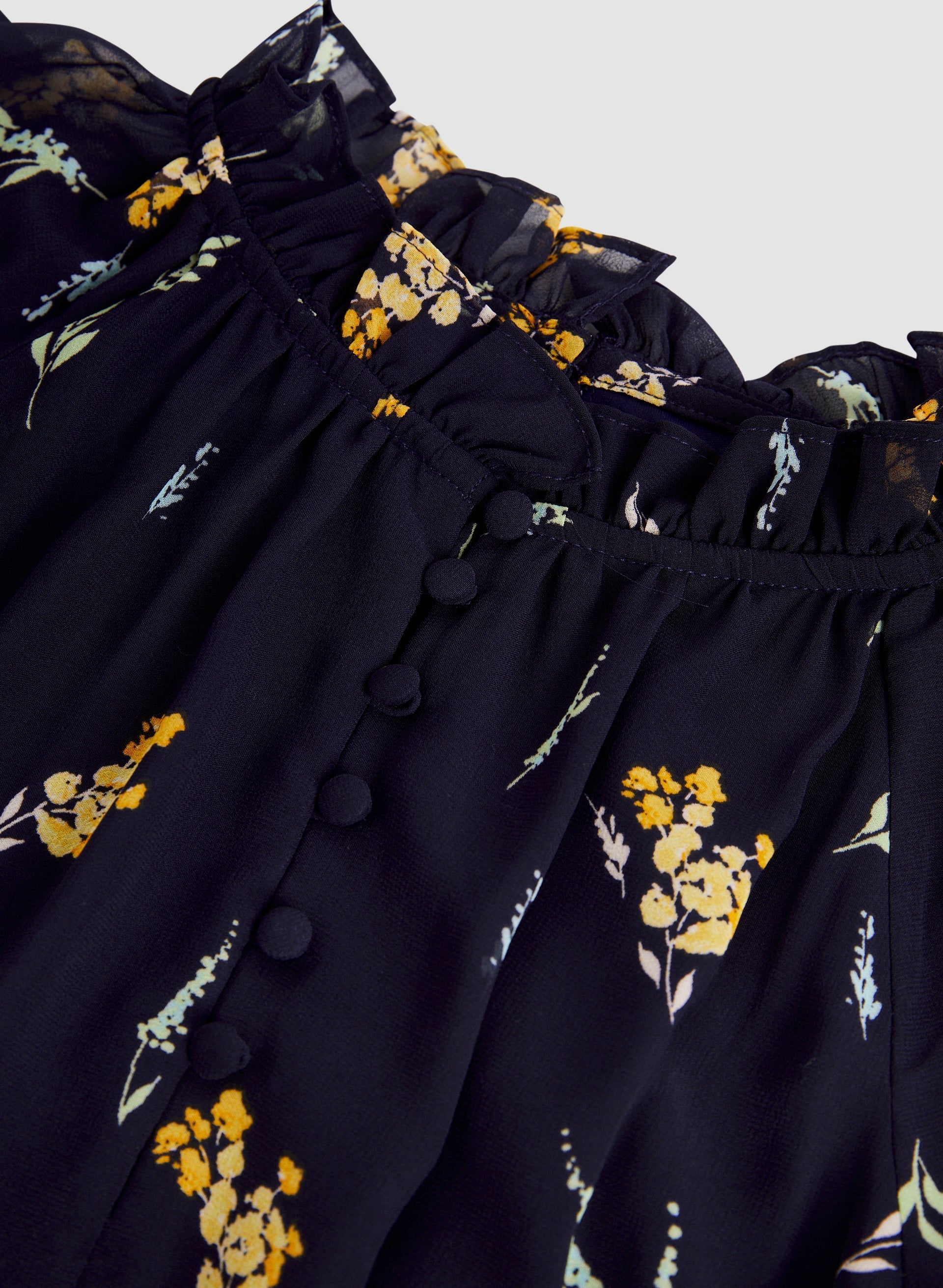 3/4 Sleeve Floral Dress