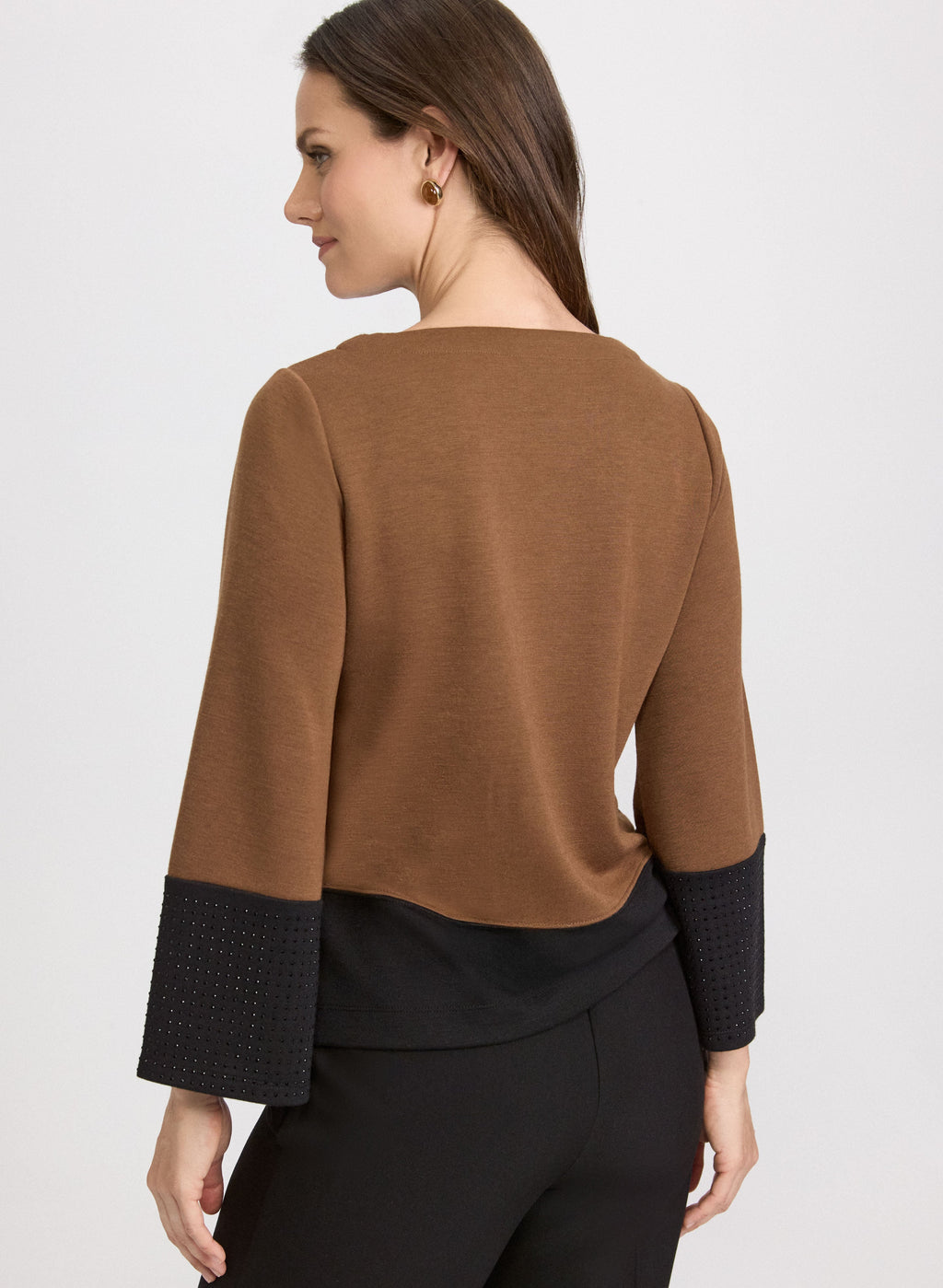 Bell Sleeve Knit Top