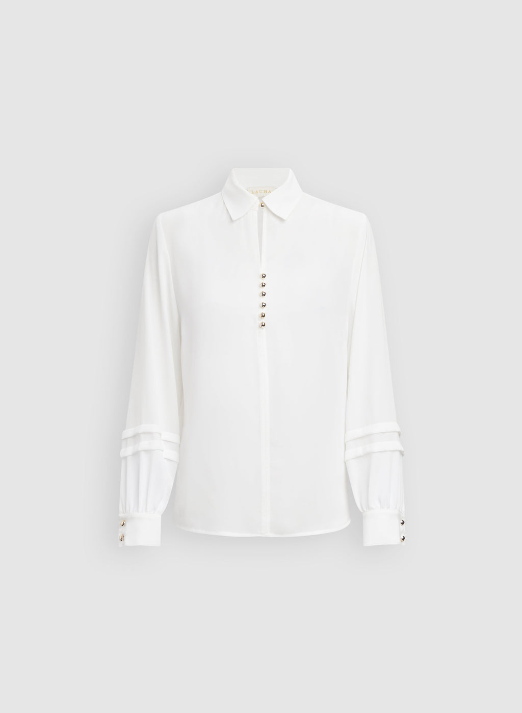 Button Detail Blouse