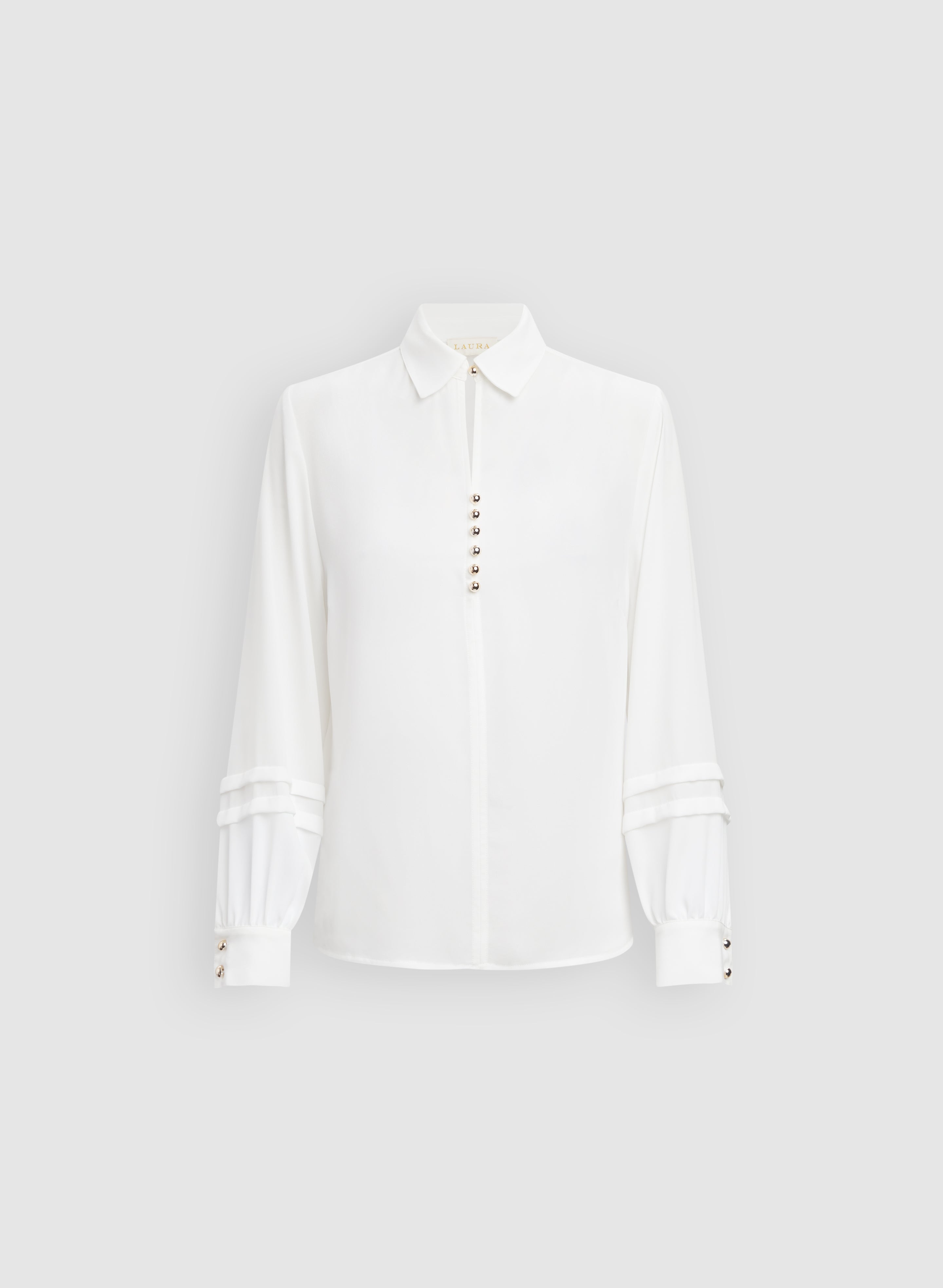 Button Detail Blouse