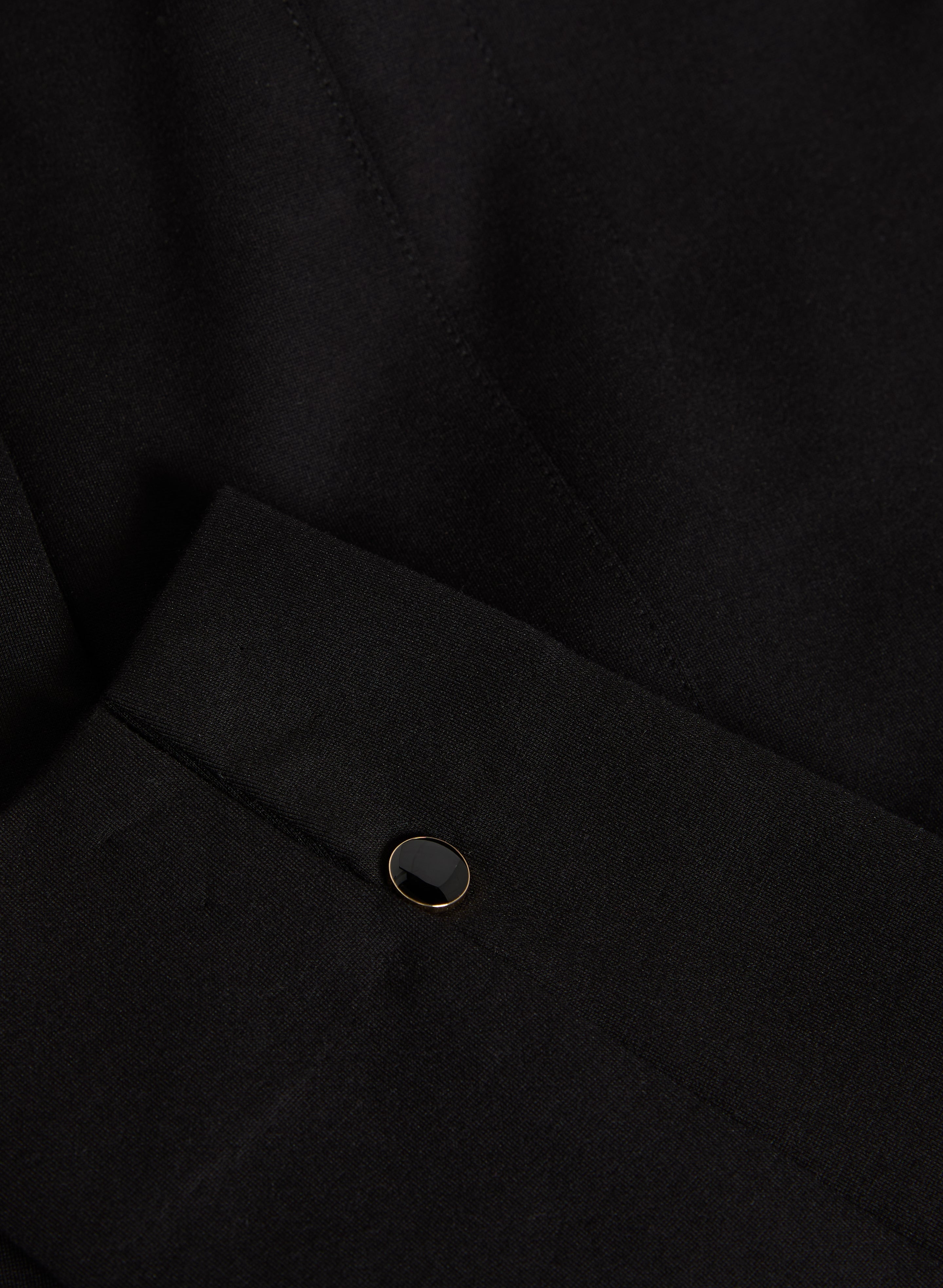 Chloe Enamel Button Hem Leggings - Regular