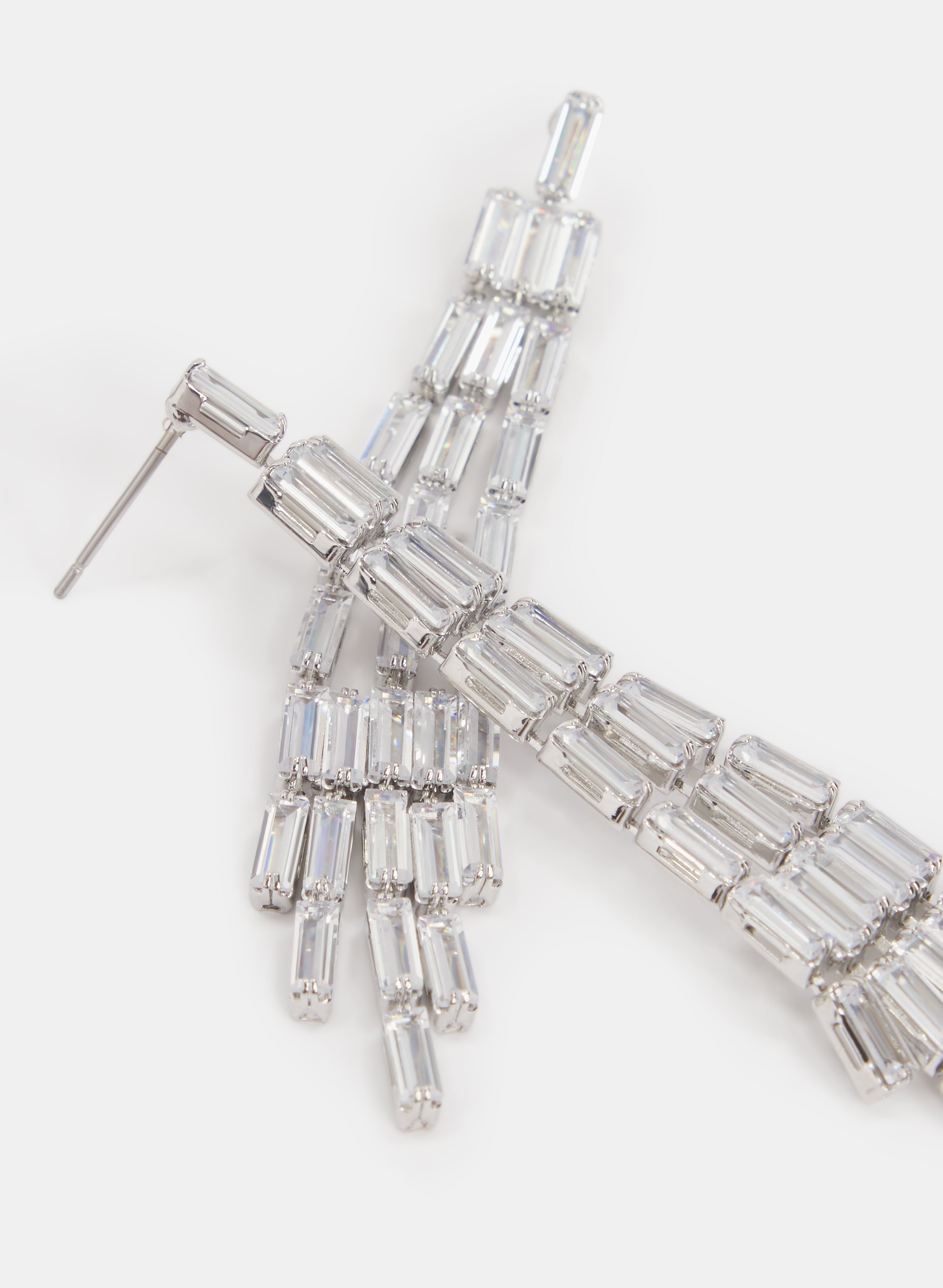 Baguette Chandelier Earrings