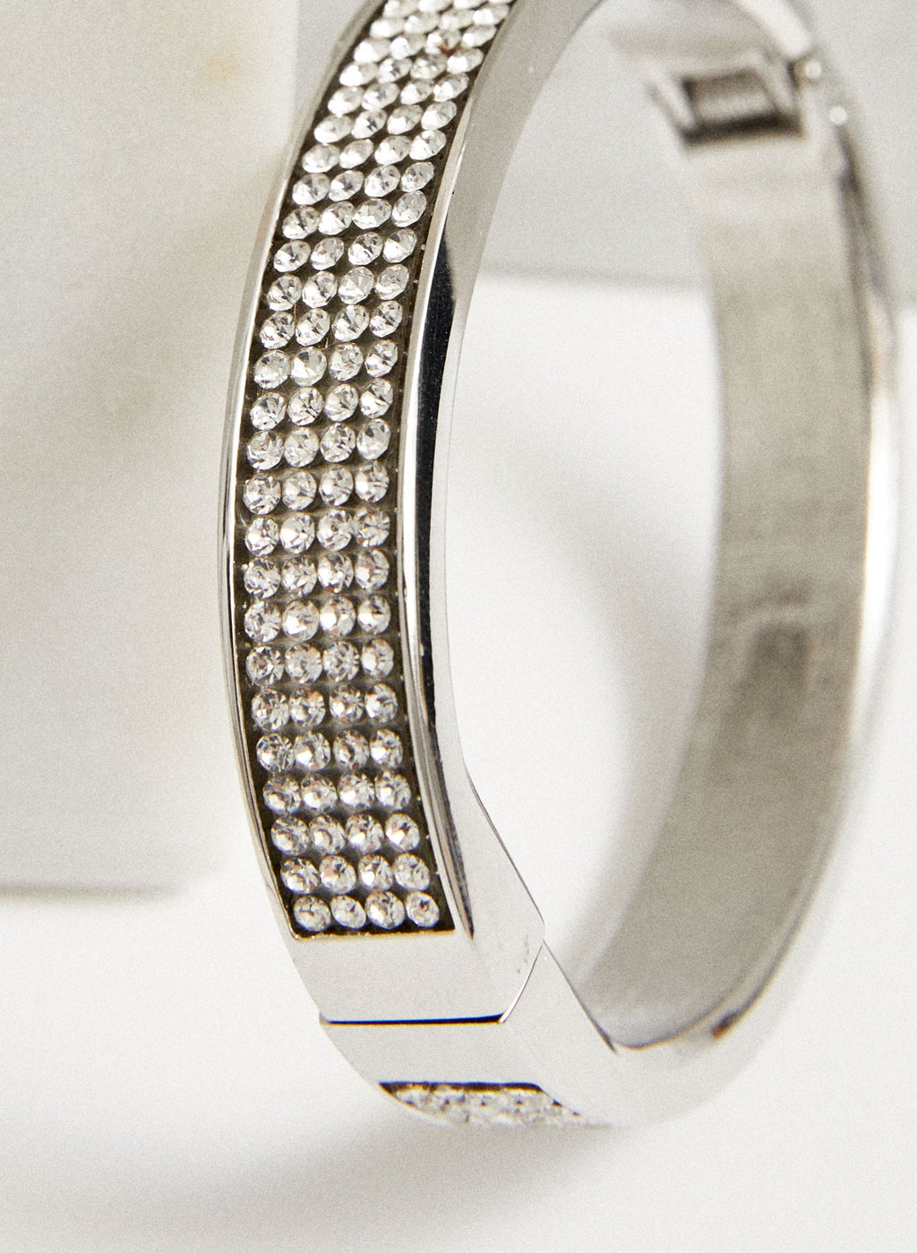 Crystal Detail Bangle Bracelet