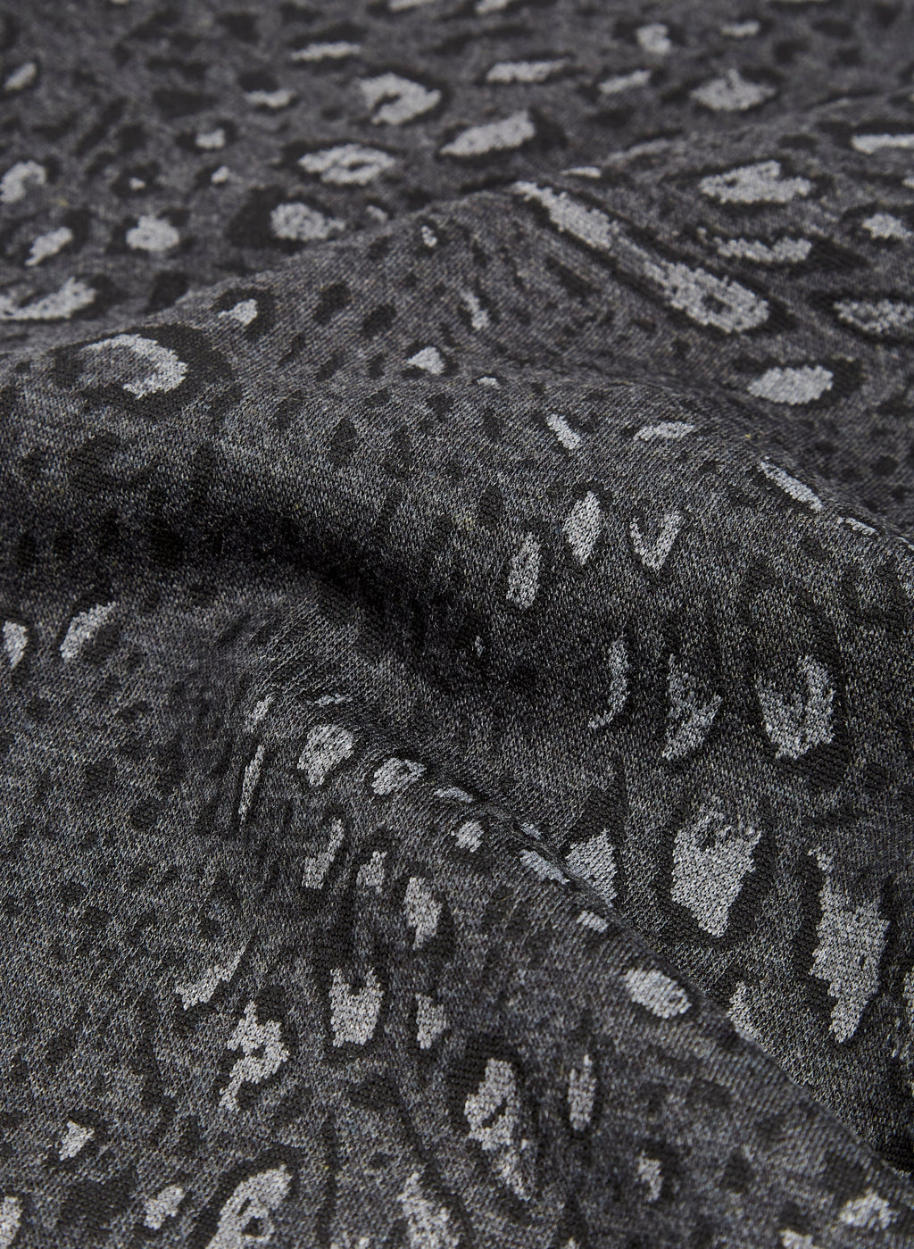 Animal Print Pull-On Skirt