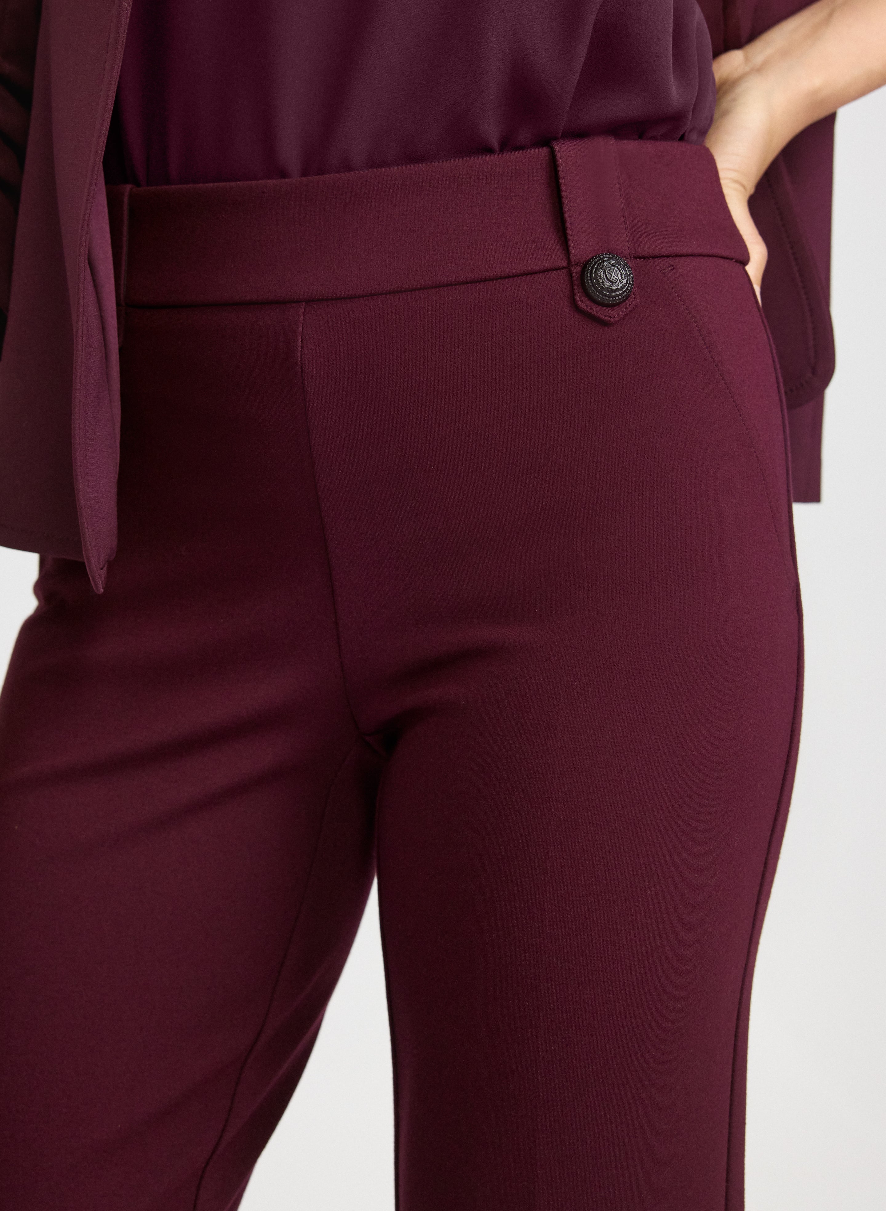 Ava Straight-Leg Pants