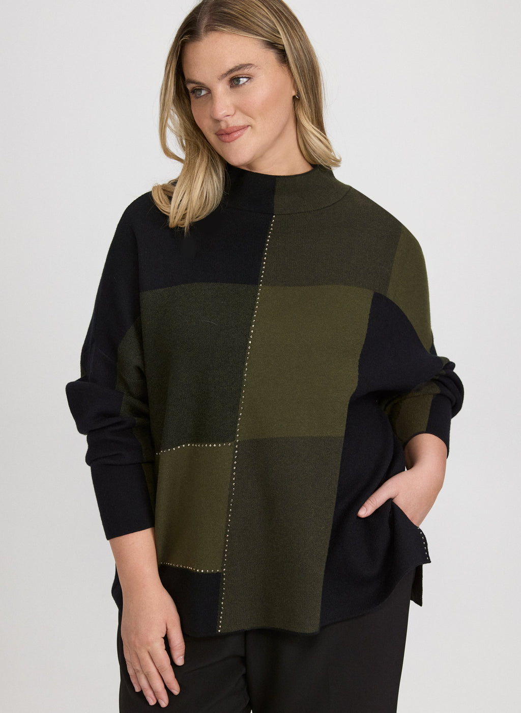 Colour Block Sweater