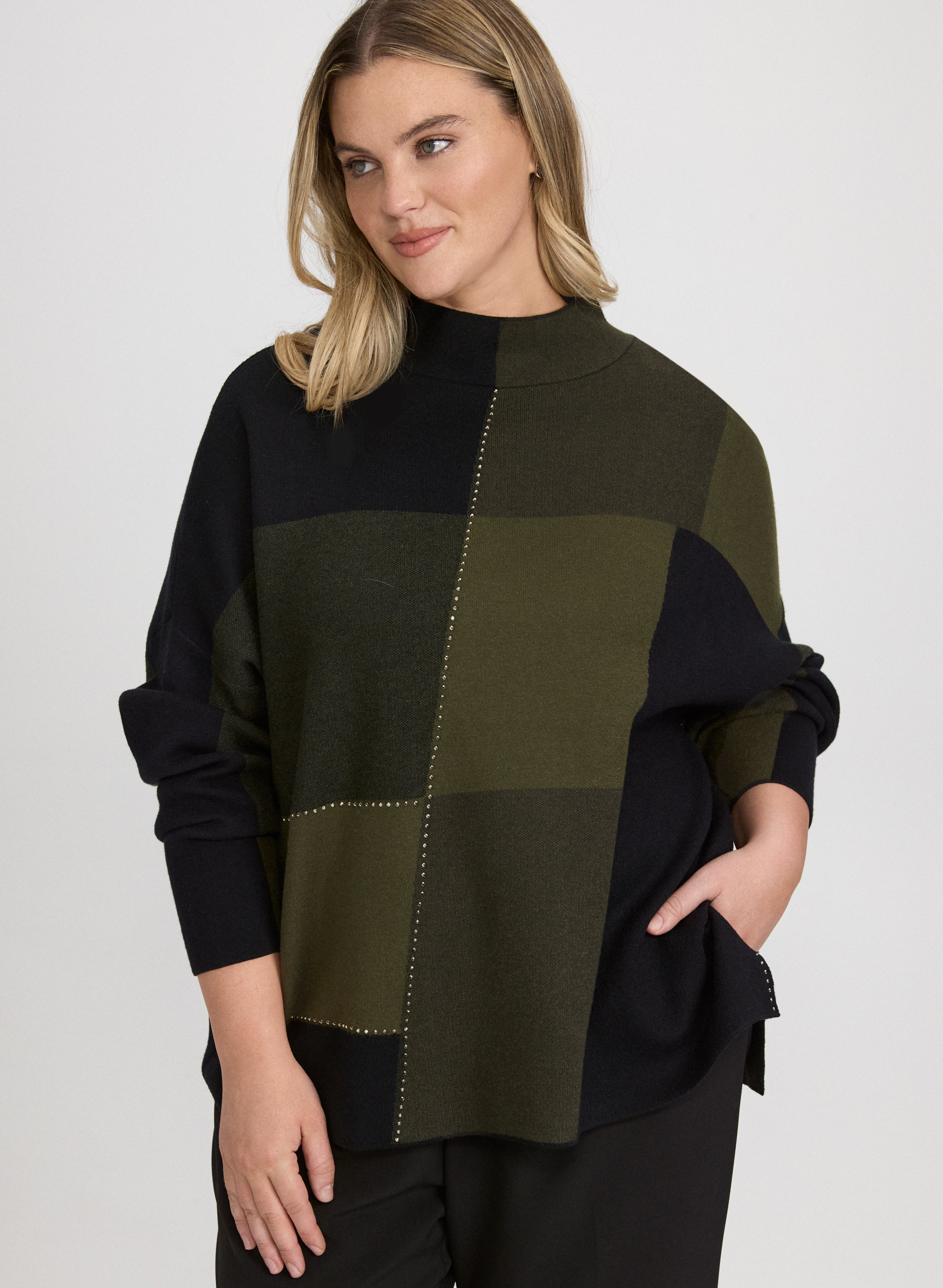 Colour Block Sweater