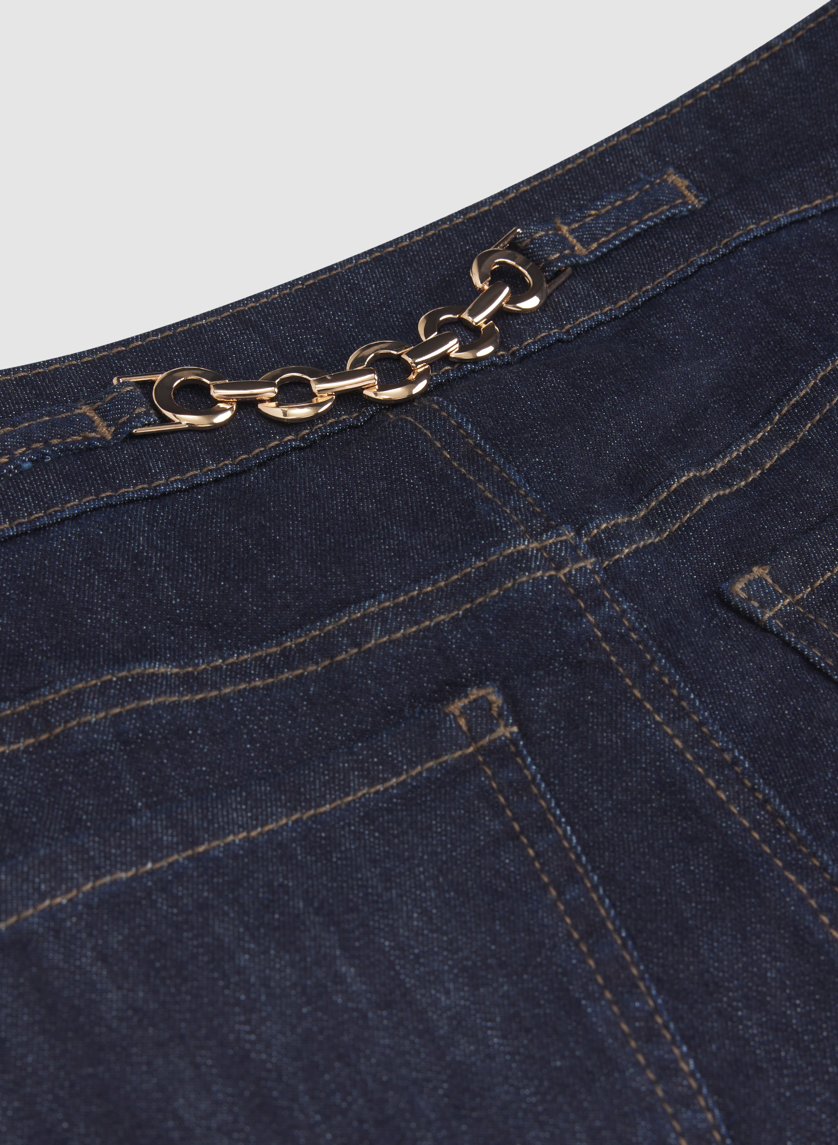 Chain Detail Jeans