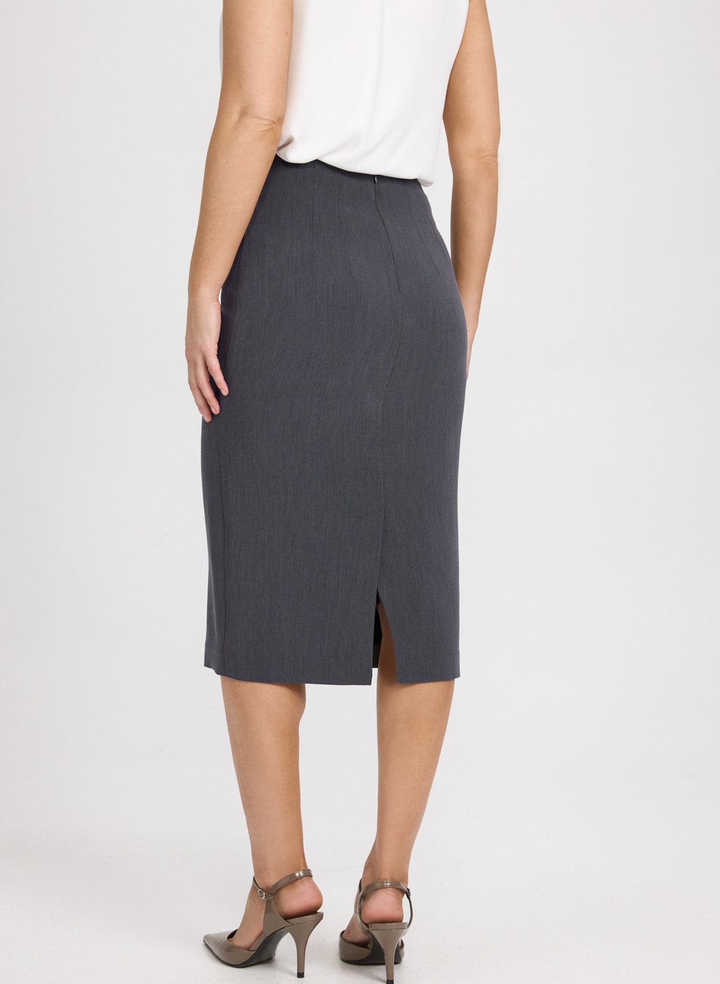 Bi-Stretch Pencil Skirt