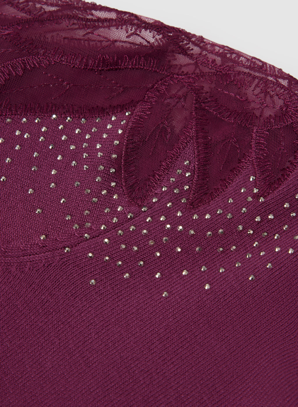 Cut-Out Foliage Sweater